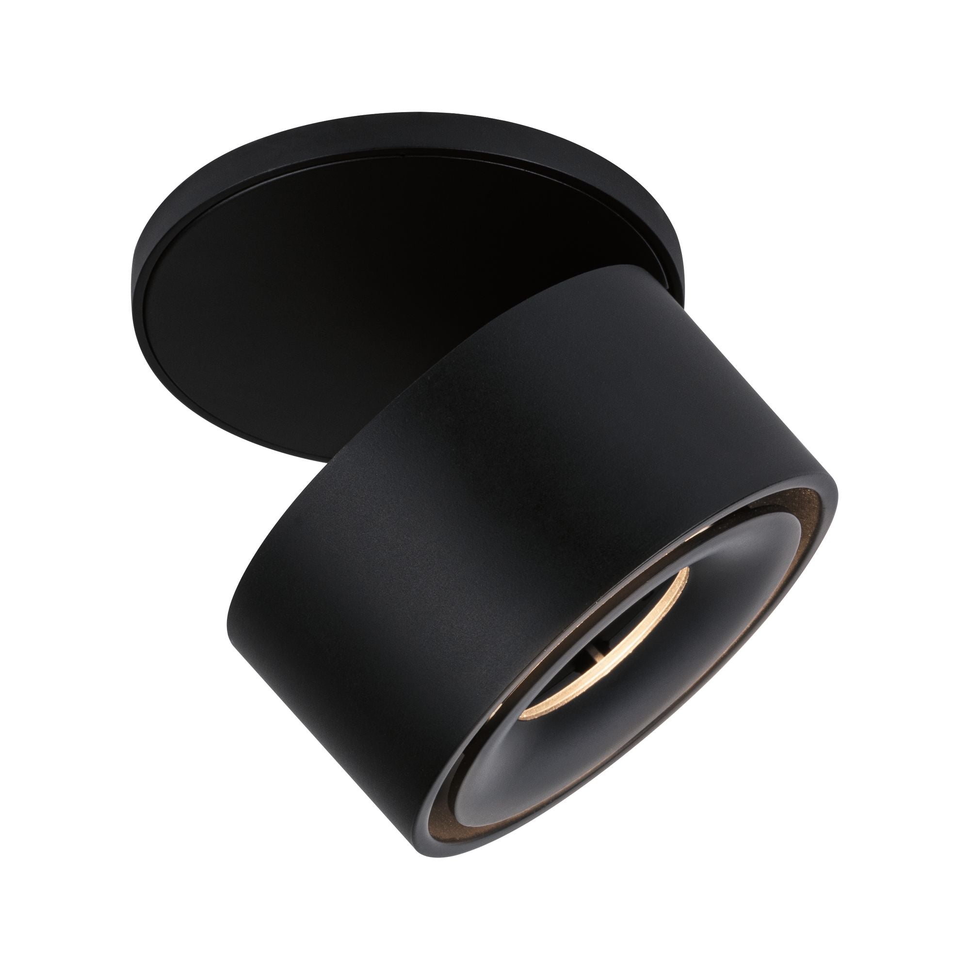 LED Einbauleuchte Spircle rund 78mm 8W 550lm 230V 3000K Schwarz matt - Paulmann - 93370