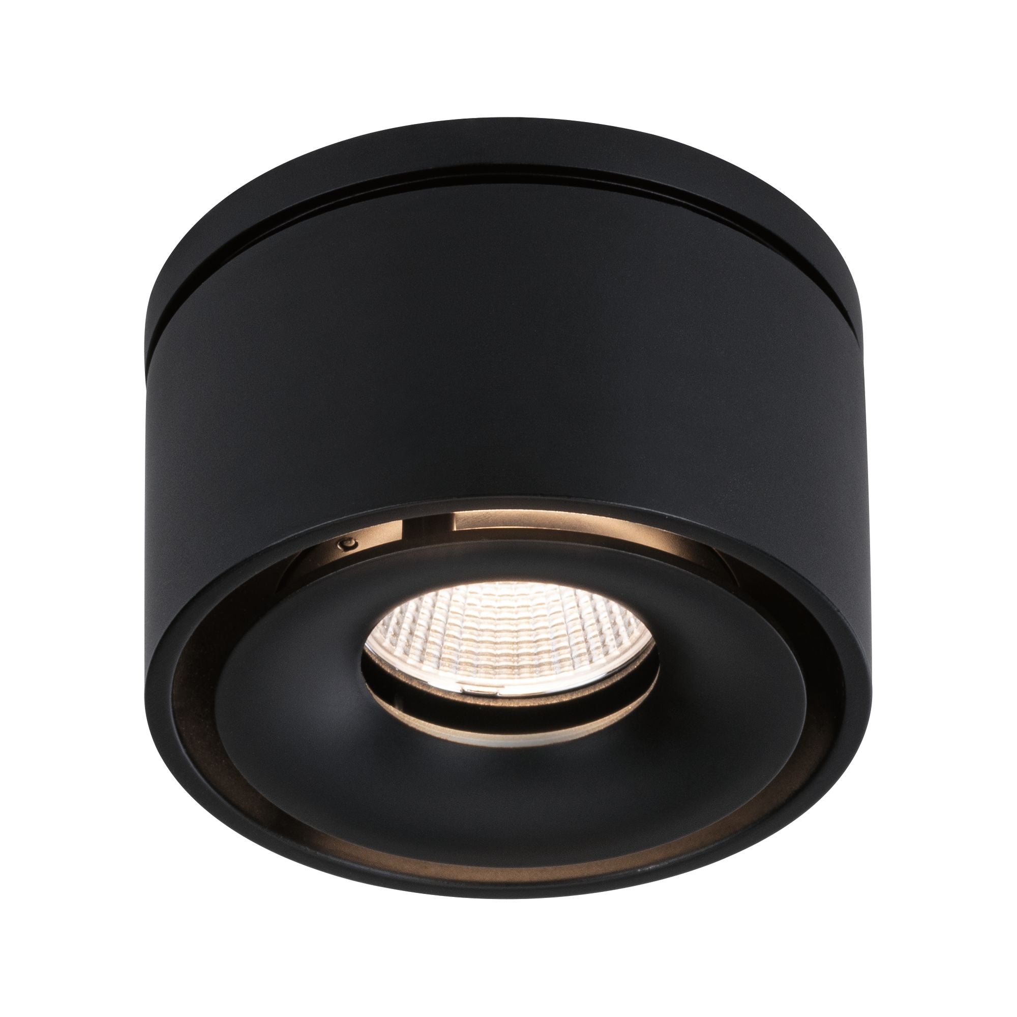 LED Einbauleuchte Spircle rund 78mm 8W 550lm 230V 3000K Schwarz matt - Paulmann - 93370