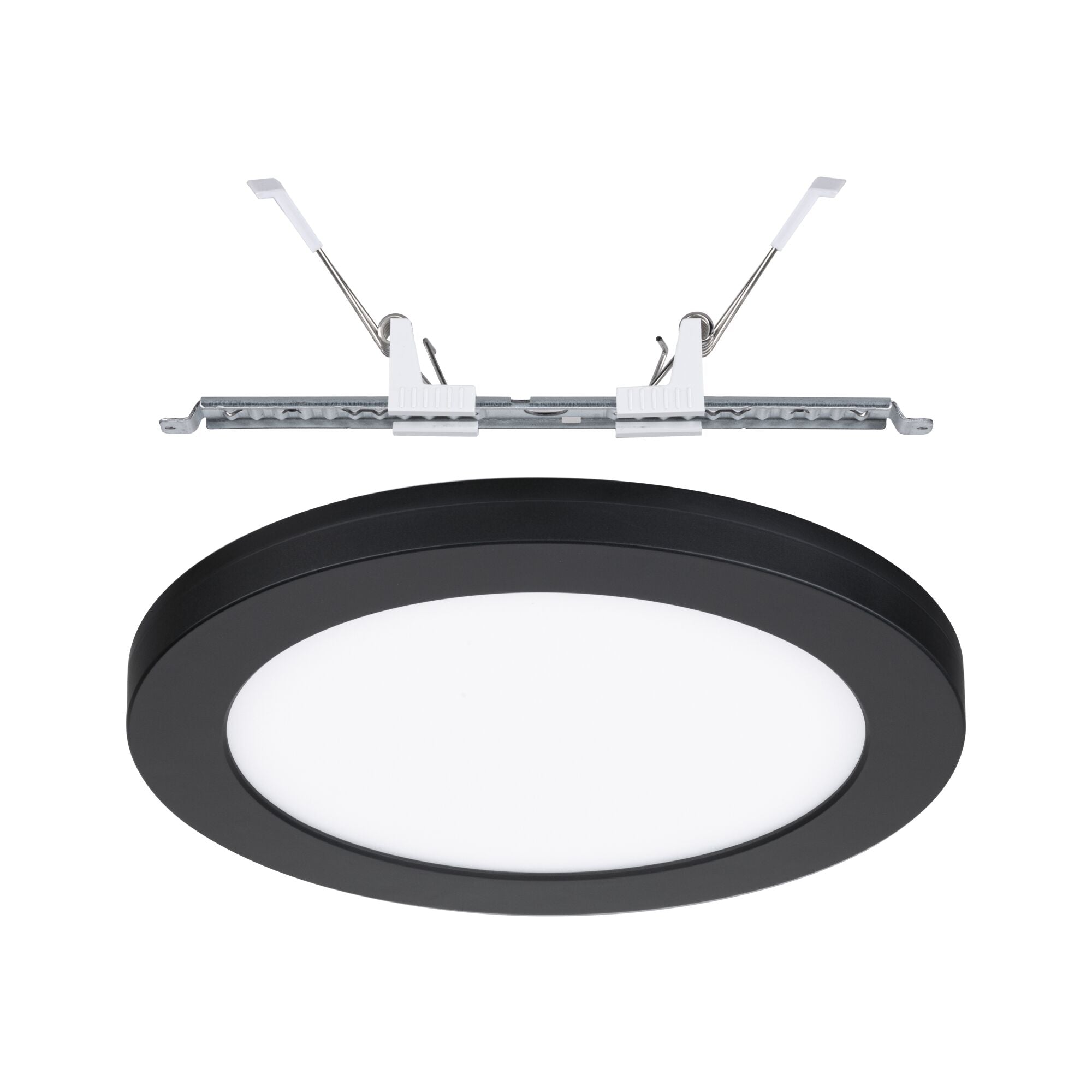 LED Einbaupanel 2in1 Cover - it rund 225mm 16,5W 1200lm 4000K Schwarz - Paulmann - 93097