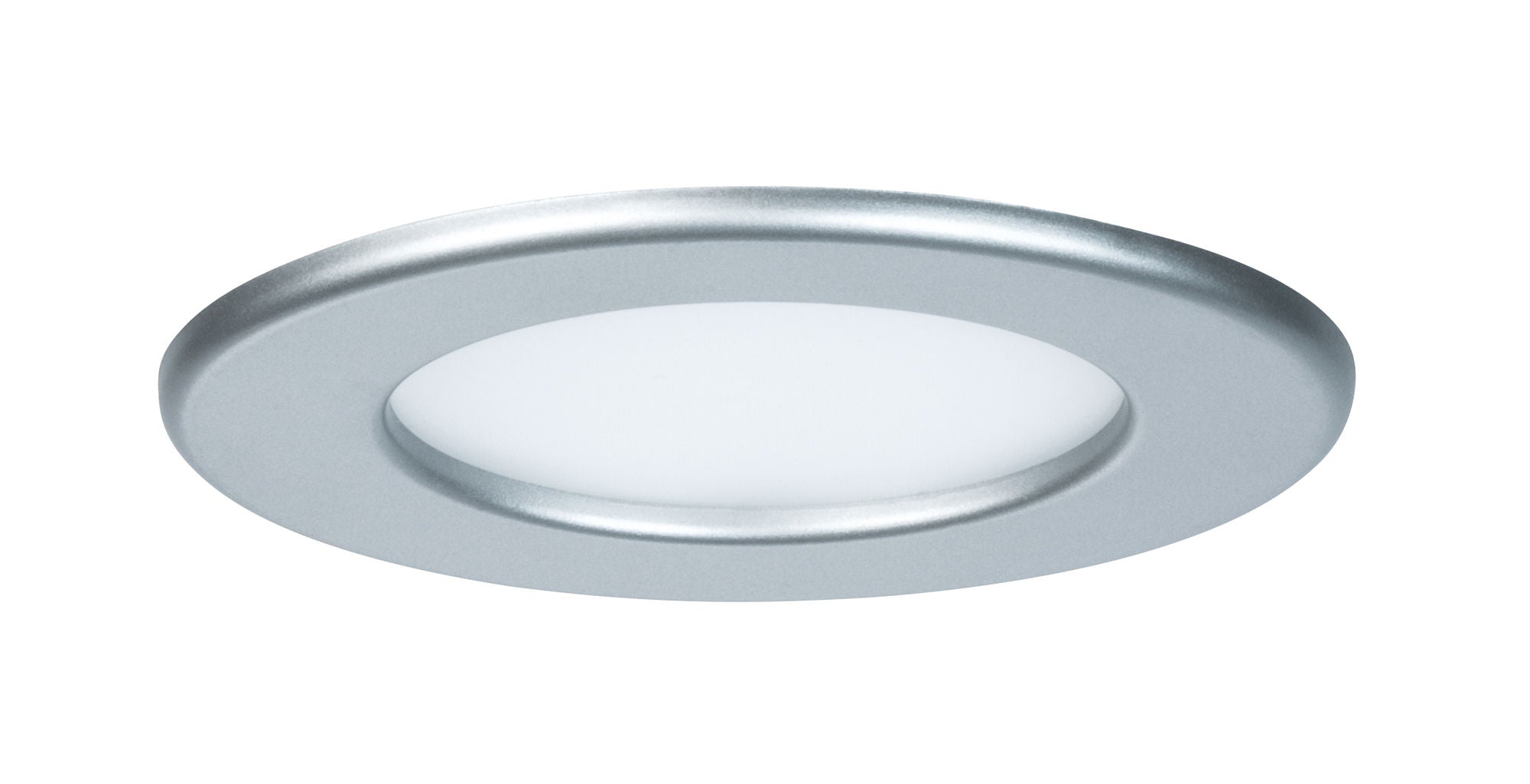 LED Einbaupanel LED Einbaupanel IP44 rund 115mm 6W 390lm 4000K Chrom matt - Paulmann - 92070