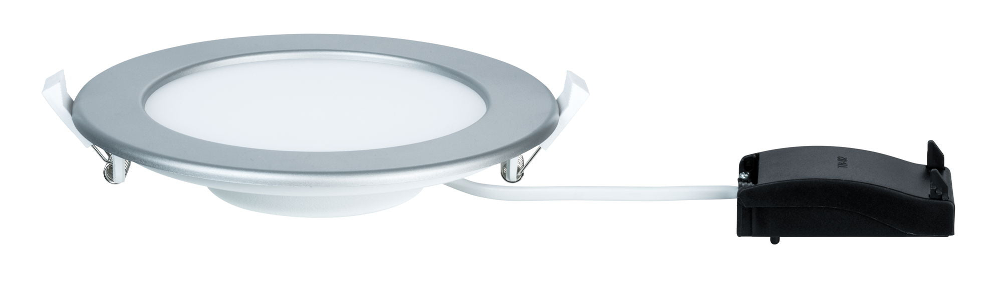 LED Einbaupanel LED Einbaupanel IP44 rund 170mm 11,1W 720lm 2700K Chrom matt - Paulmann - 92074