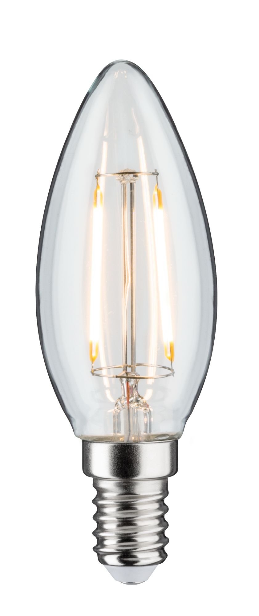 LED Kerze Filament E14 DC 24V 160lm 2W 3000K dimmbar Klar - Paulmann - 330028741