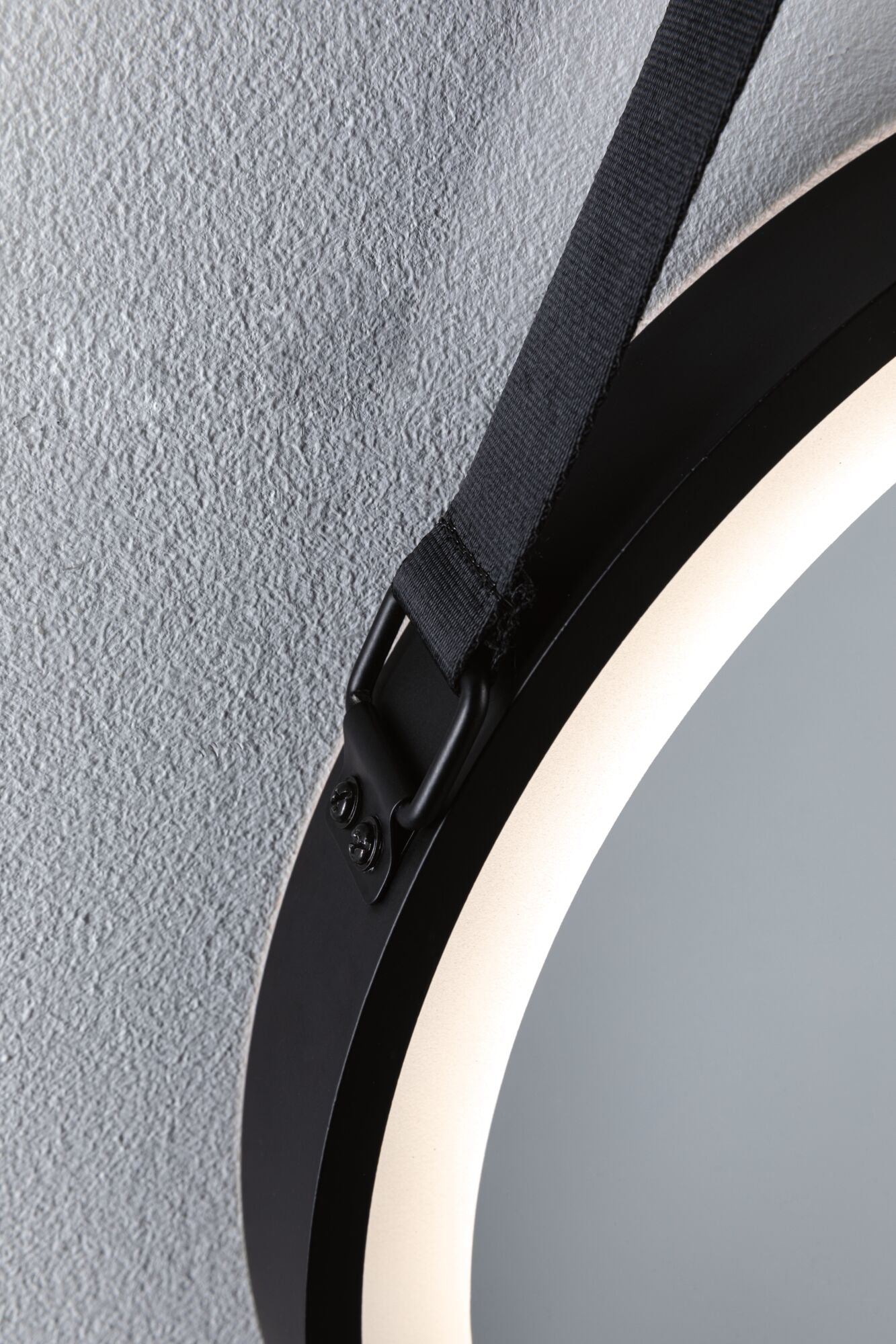 LED Leuchtspiegel Miro IP44 Tunable White 200lm 230V 7,5W Spiegel/Schwarz matt - Paulmann - 71092