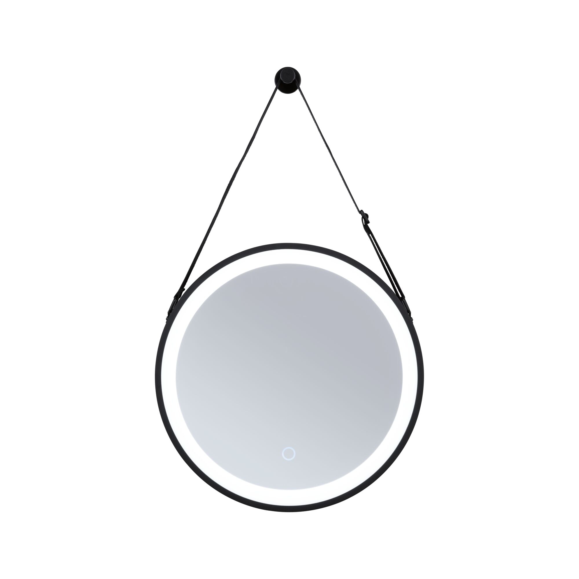 LED Leuchtspiegel Miro IP44 Tunable White 200lm 230V 7,5W Spiegel/Schwarz matt - Paulmann - 71092