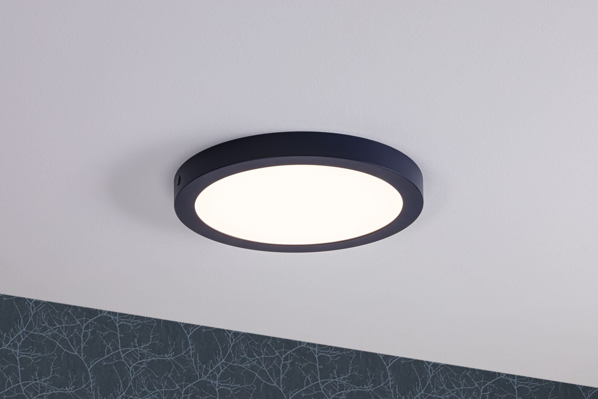 LED Panel Abia rund 300mm 22W 2200lm 2700K Nachtblau - Paulmann - 70986