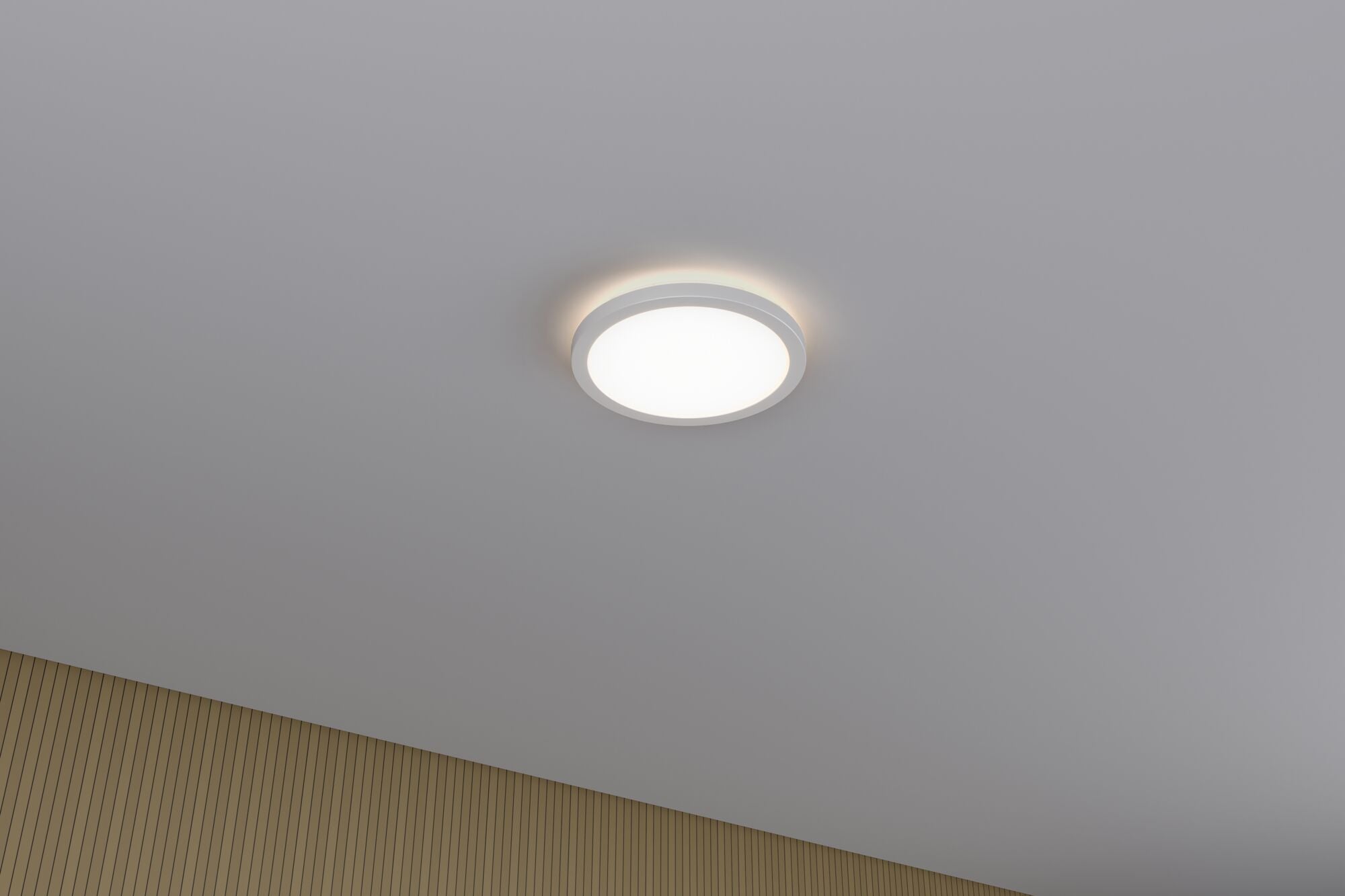 LED Panel Atria Shine Backlight IP44 rund 190mm 11,2W 850lm 4000K Weiß - Paulmann - 71183
