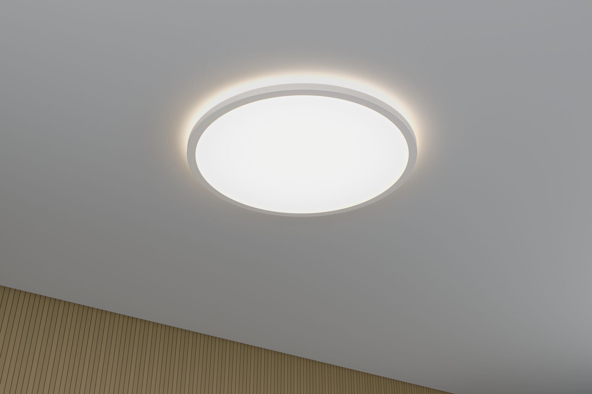 LED Panel Atria Shine Backlight IP44 rund 420mm 22W 2300lm 4000K Weiß - Paulmann - 71185