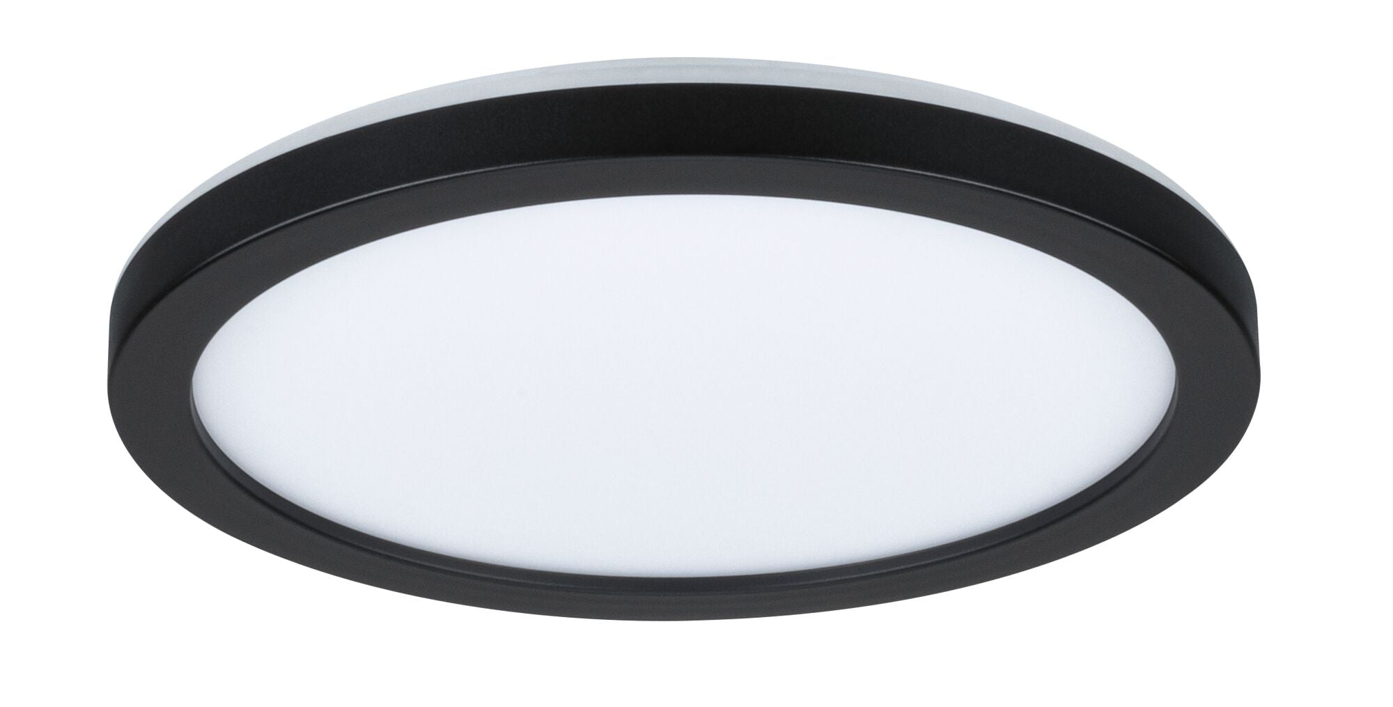 LED Panel Atria Shine Backlight rund 190mm 11,2W 850lm 4000K Schwarz - Paulmann - 71011