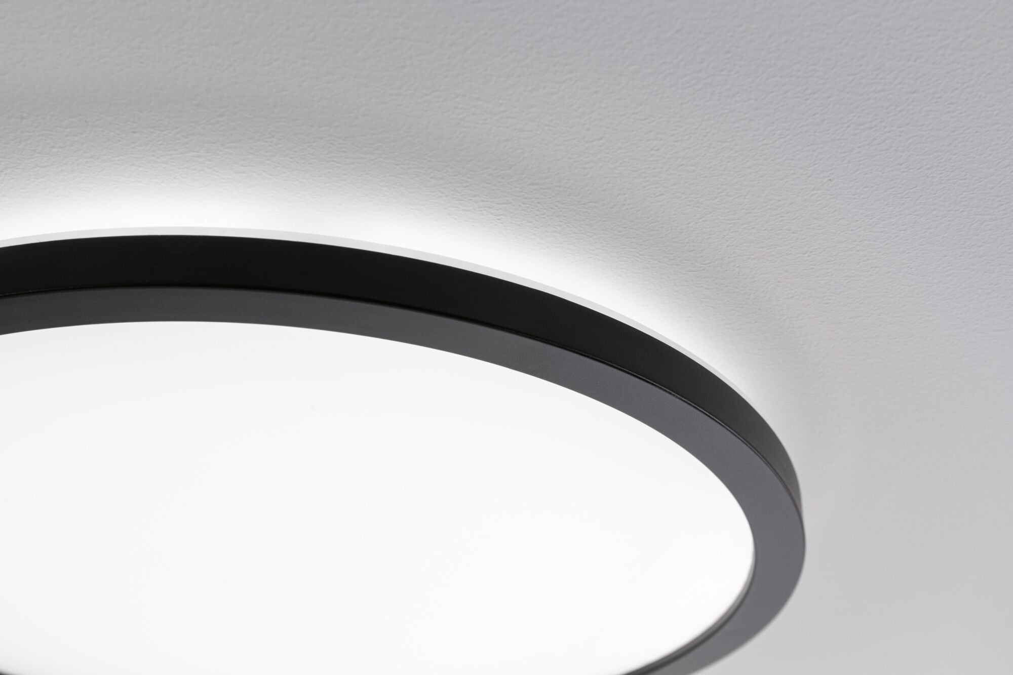 LED Panel Atria Shine Backlight rund 190mm 11,2W 850lm 4000K Schwarz - Paulmann - 71011