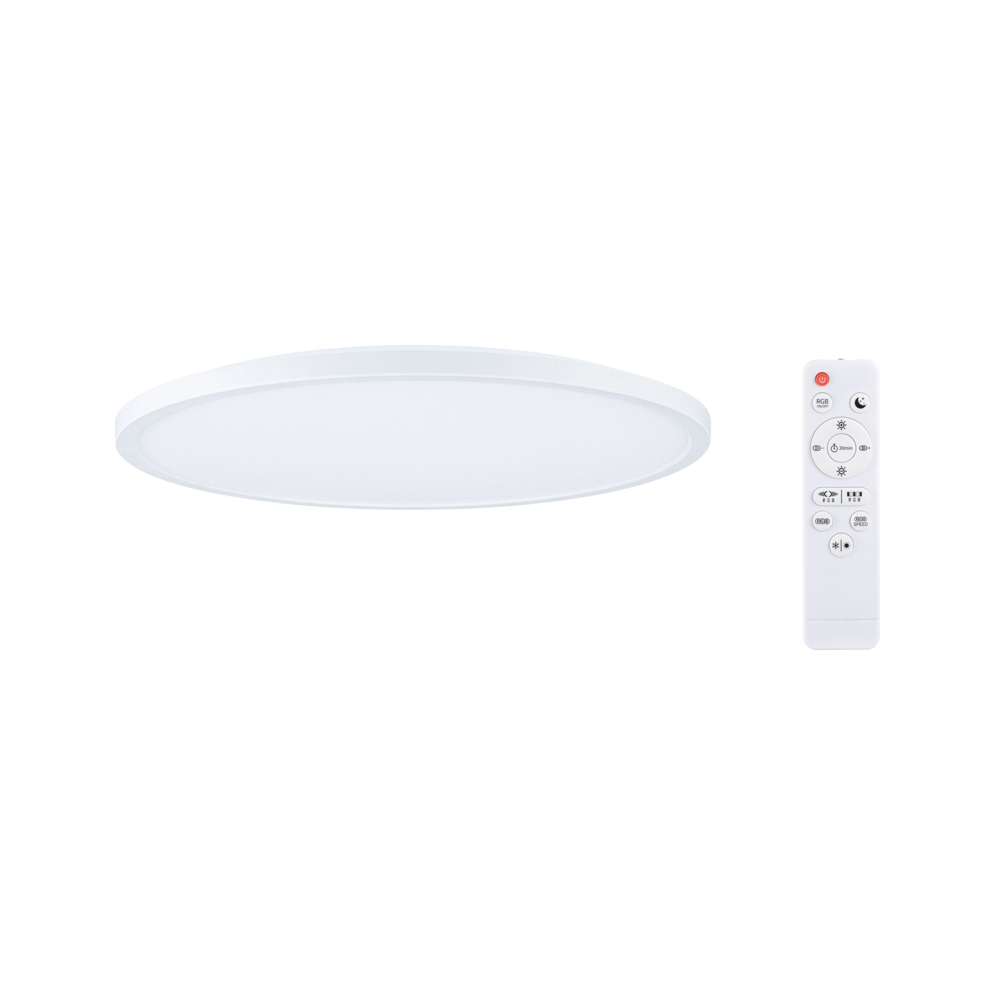 LED Panel Atria Shine rund 400mm 323W 2700lm RGB+ Weiß dimmbar - Paulmann - 71192