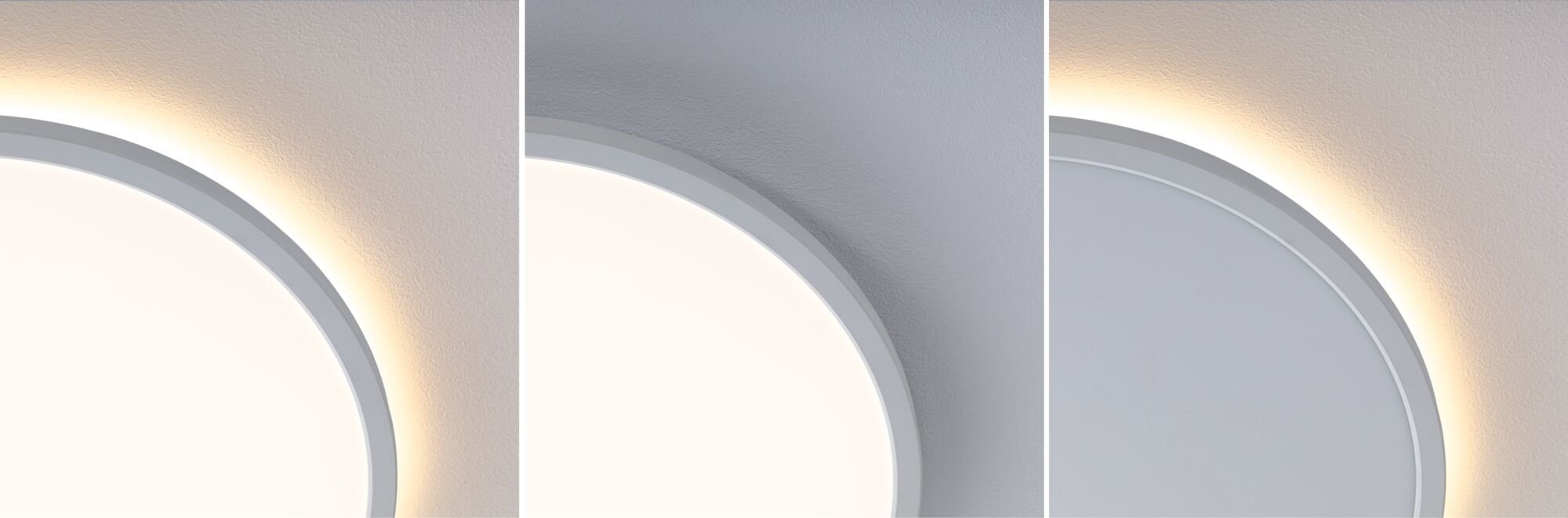LED Panel Atria Shine rund 400mm 323W 3680lm / 280lm 3000K Weiß - Paulmann - 71190