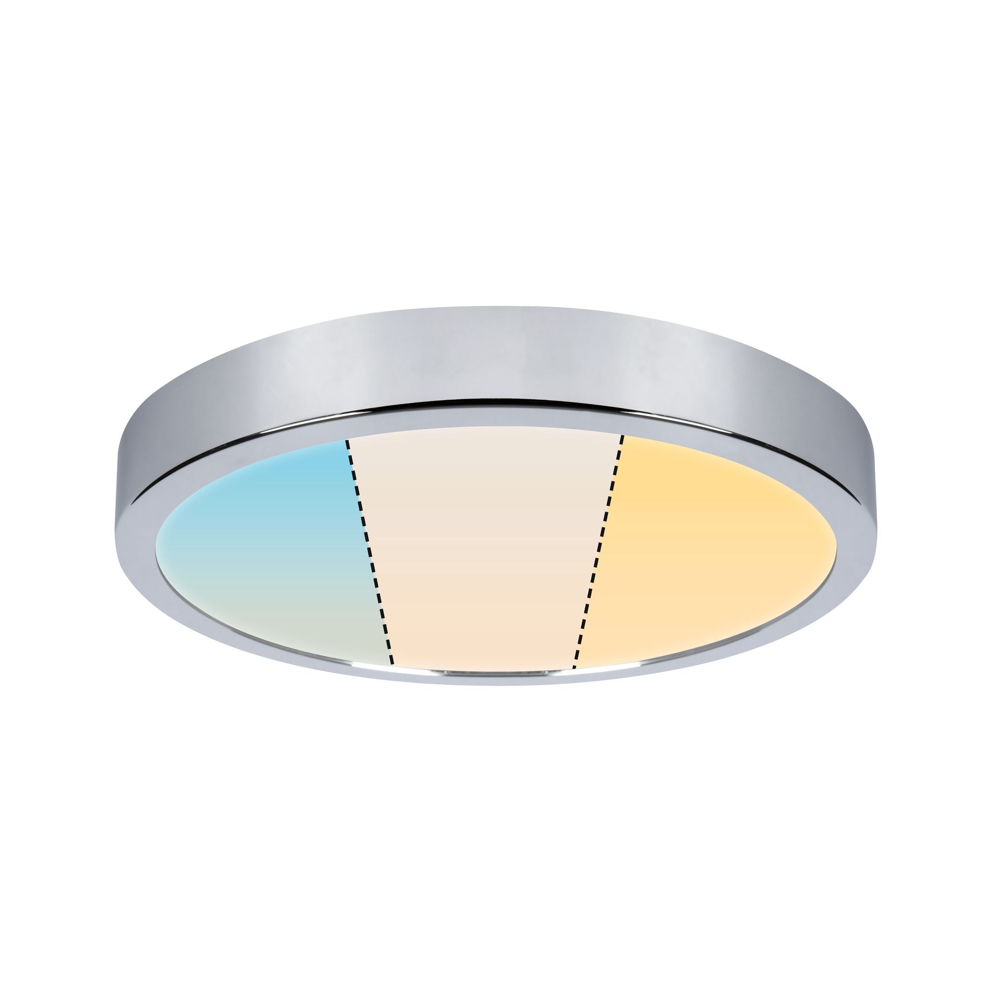 LED Panel Aviar IP44 rund 300mm 18W 1800lm White Switch Chrom - Paulmann - 78926