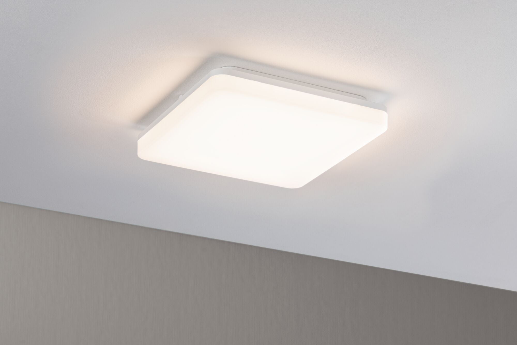 LED Panel Cela IP44 eckig 280x280mm 15,5W 1650lm White Switch Weiß matt - Paulmann - 79839
