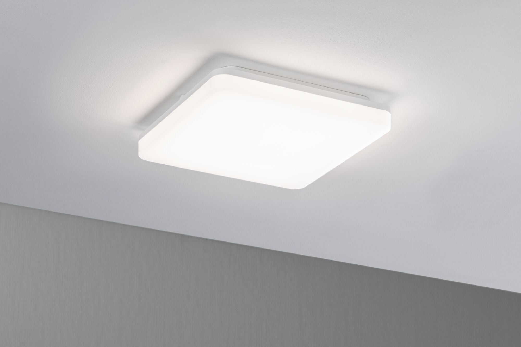 LED Panel Cela IP44 eckig 280x280mm 15,5W 1650lm White Switch Weiß matt - Paulmann - 79839