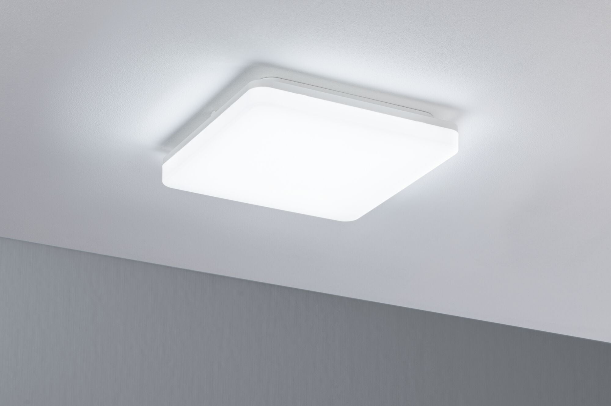 LED Panel Cela IP44 eckig 280x280mm 15,5W 1650lm White Switch Weiß matt - Paulmann - 79839