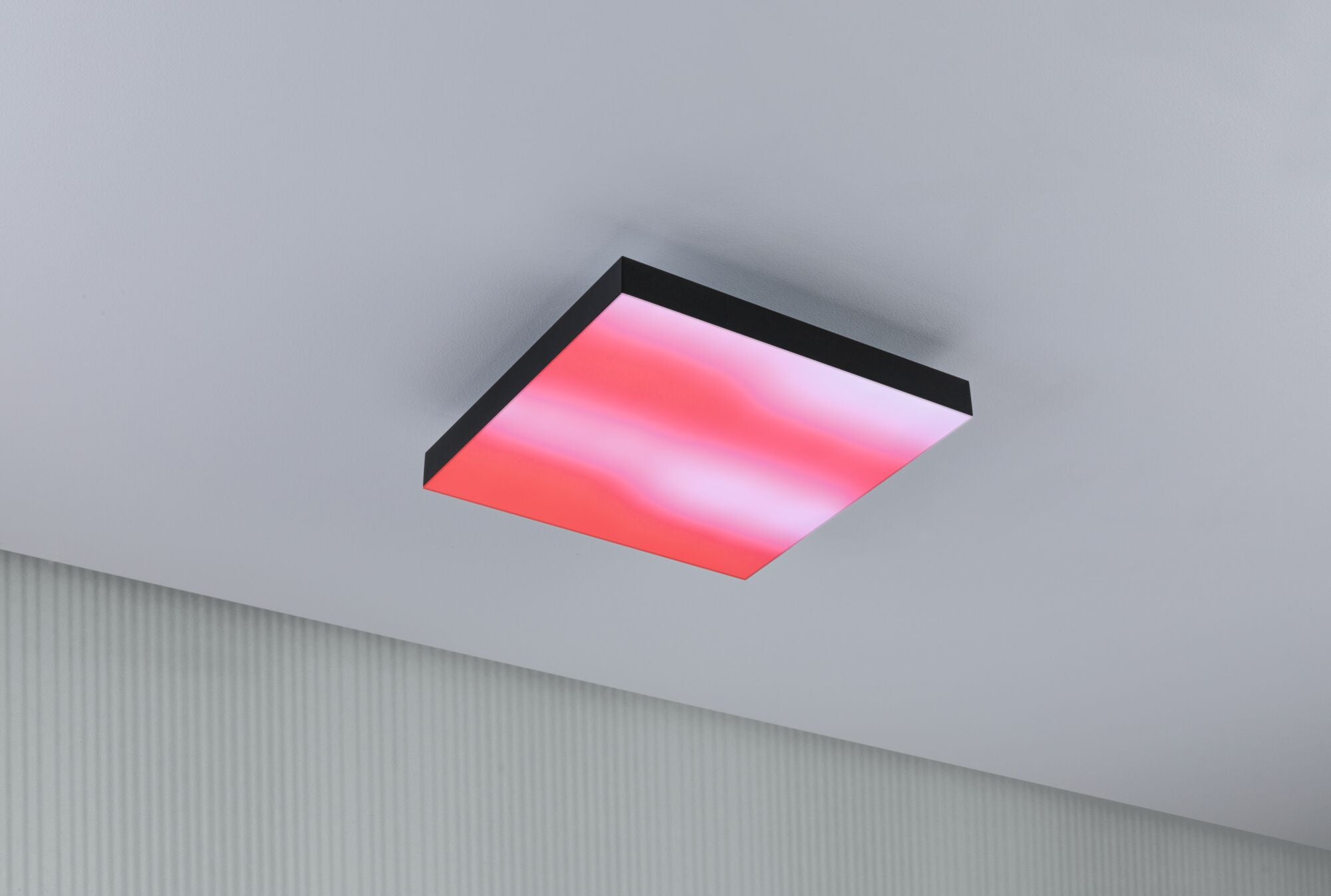 LED Panel Velora Rainbow dynamicRGBW eckig 295x295mm 13,2W 1140lm RGB+ Schwarz dimmbar - Paulmann - 79907