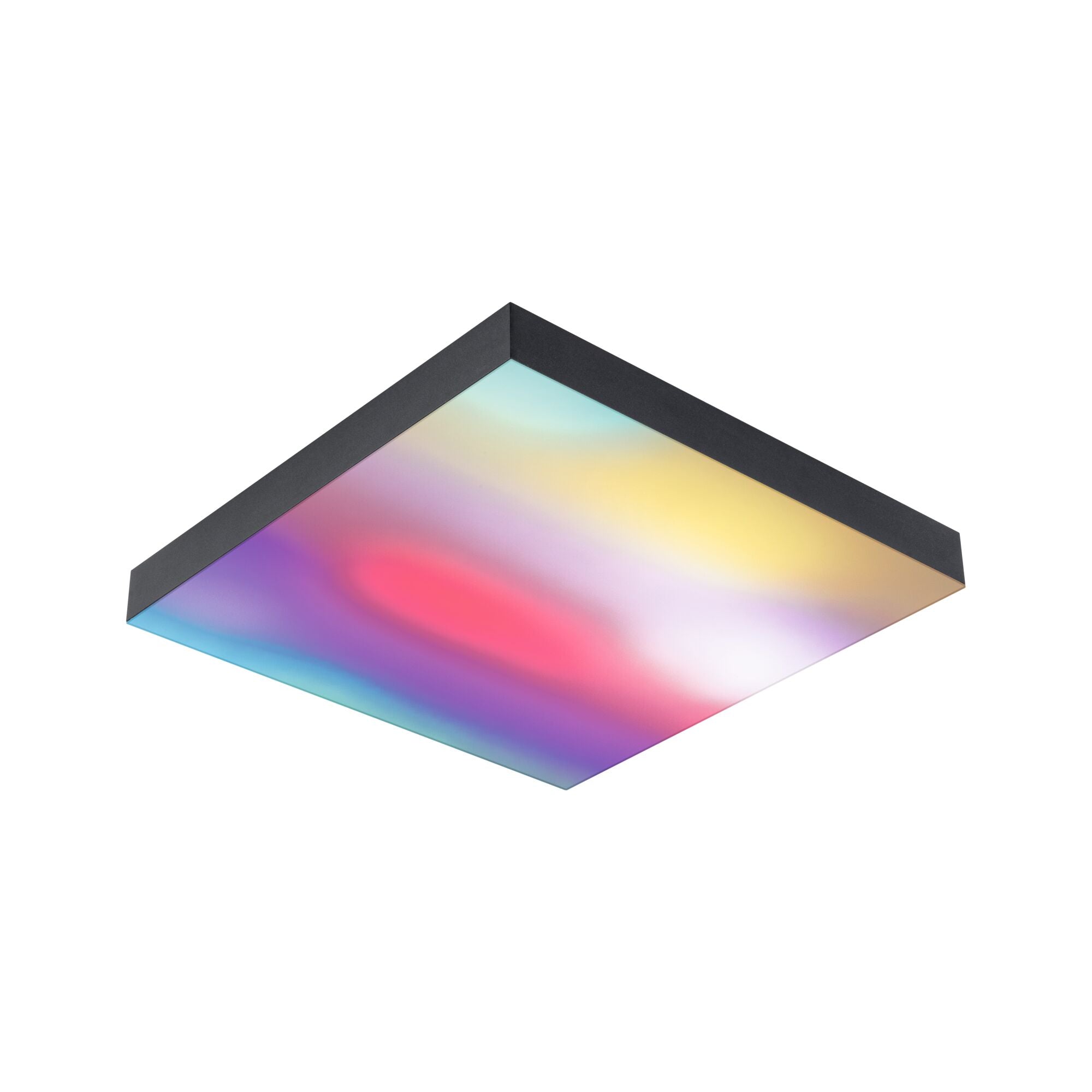 LED Panel Velora Rainbow dynamicRGBW eckig 295x295mm 13,2W 1140lm RGB+ Schwarz dimmbar - Paulmann - 79907