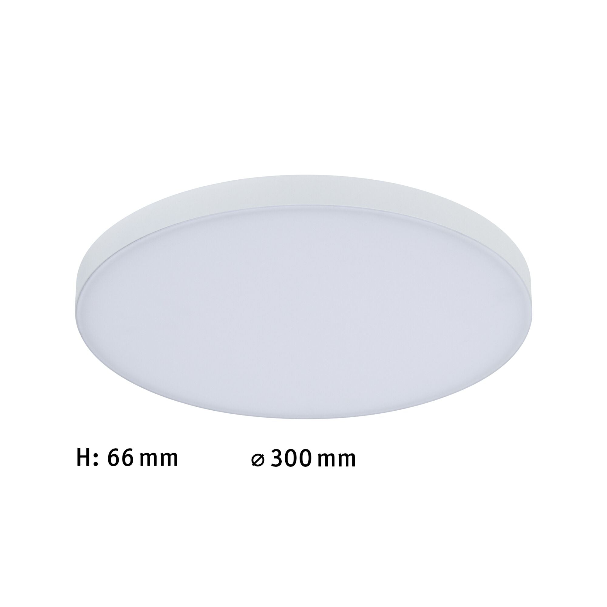 LED Panel Velora rund 300mm 13W 1350lm White Switch Weiß - Paulmann - 79892