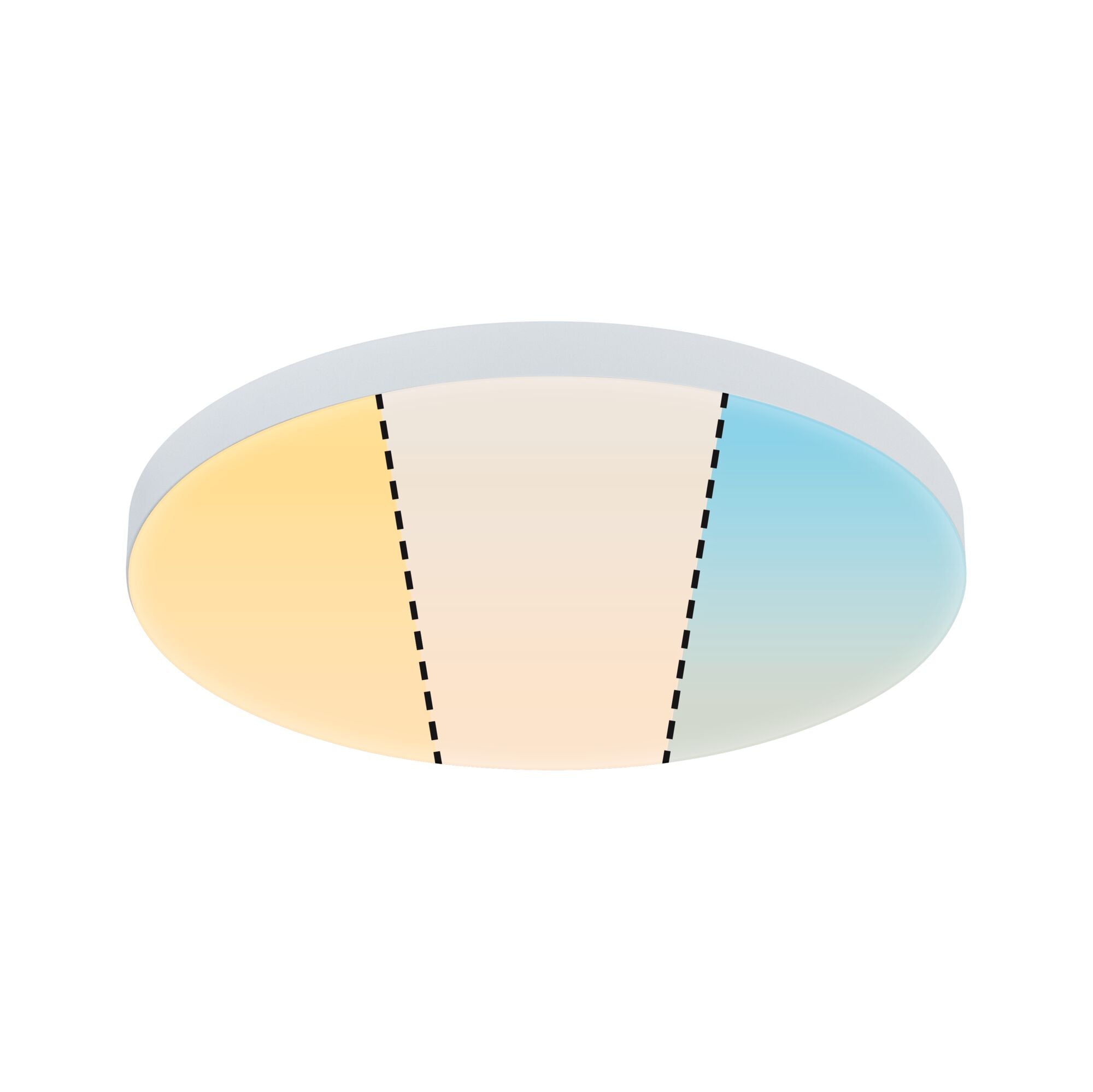 LED Panel Velora rund 300mm 13W 1350lm White Switch Weiß - Paulmann - 79892