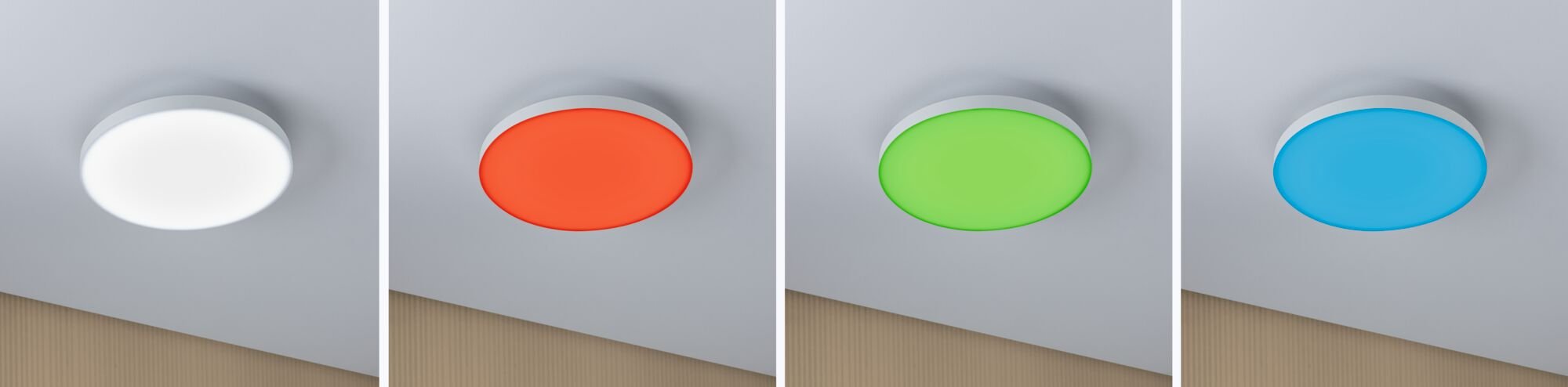LED Panel Velora rund 300mm 16,5W 1600lm RGBW+ Weiß dimmbar - Paulmann - 79899