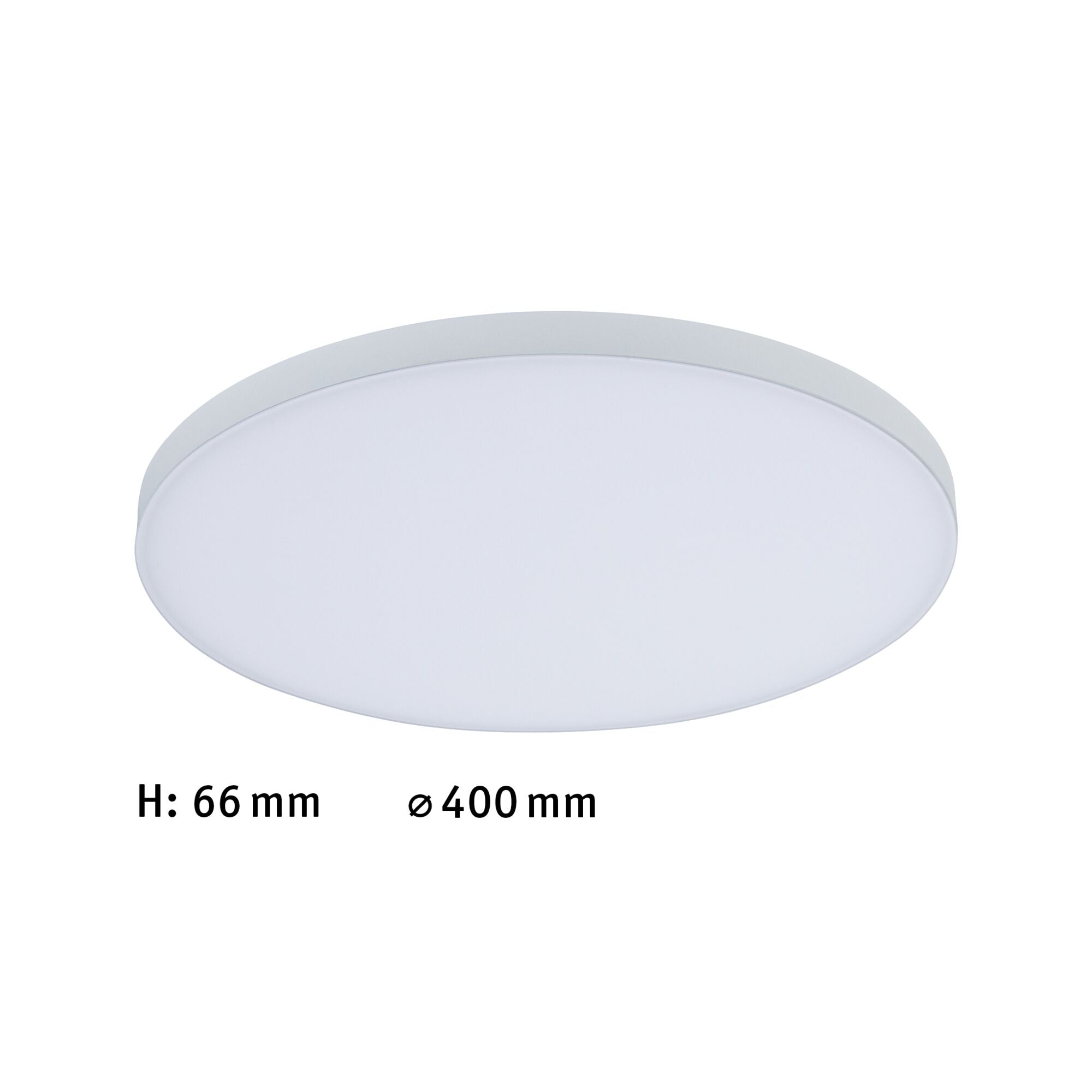 LED Panel Velora rund 400mm 19W 1750lm White Switch Weiß - Paulmann - 79893