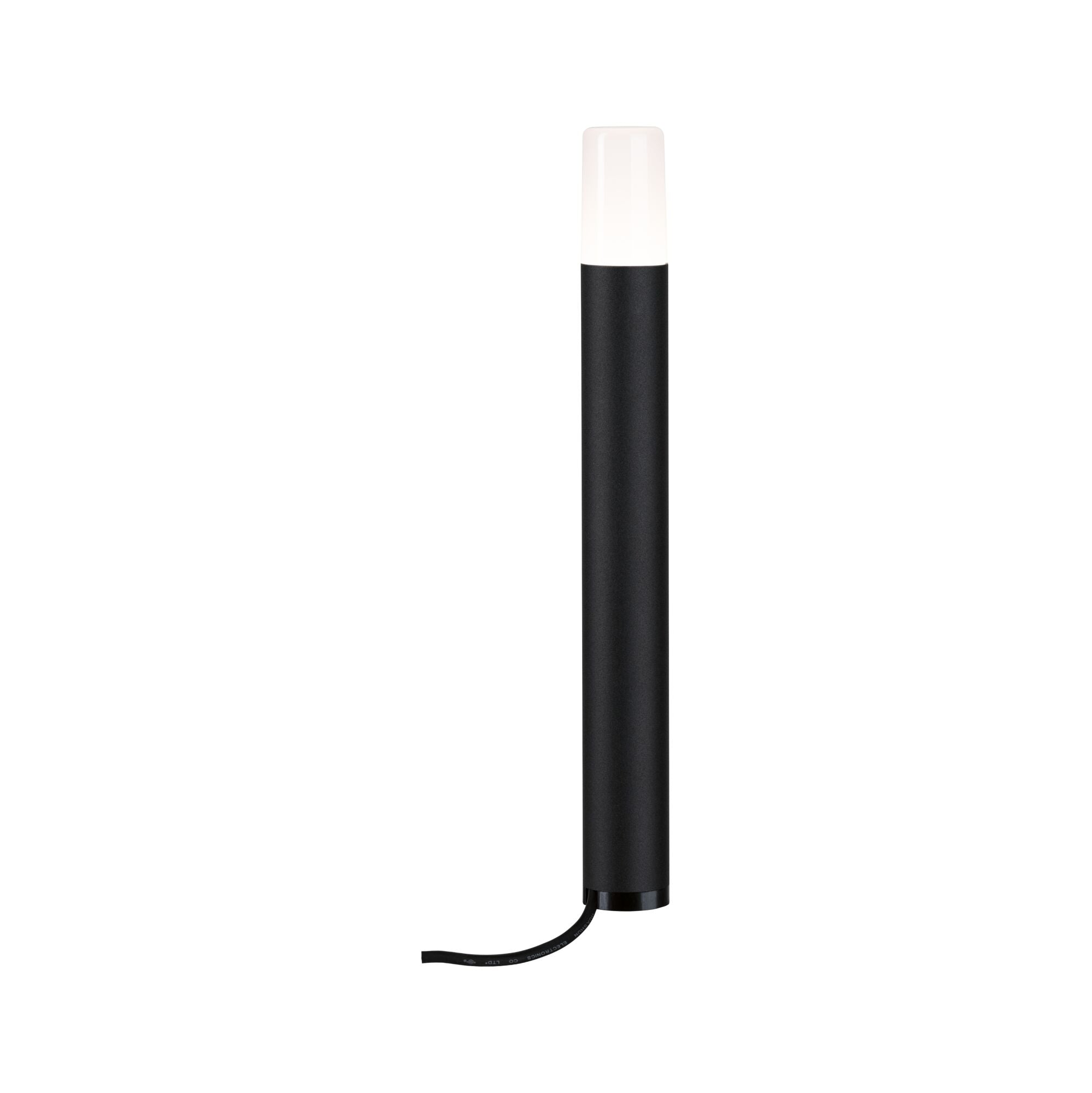 LED Pollerleuchte Flarea IP65 400mm 3000K 3,1W 280lm 230V Schwarz Aluminium - Paulmann - 94385