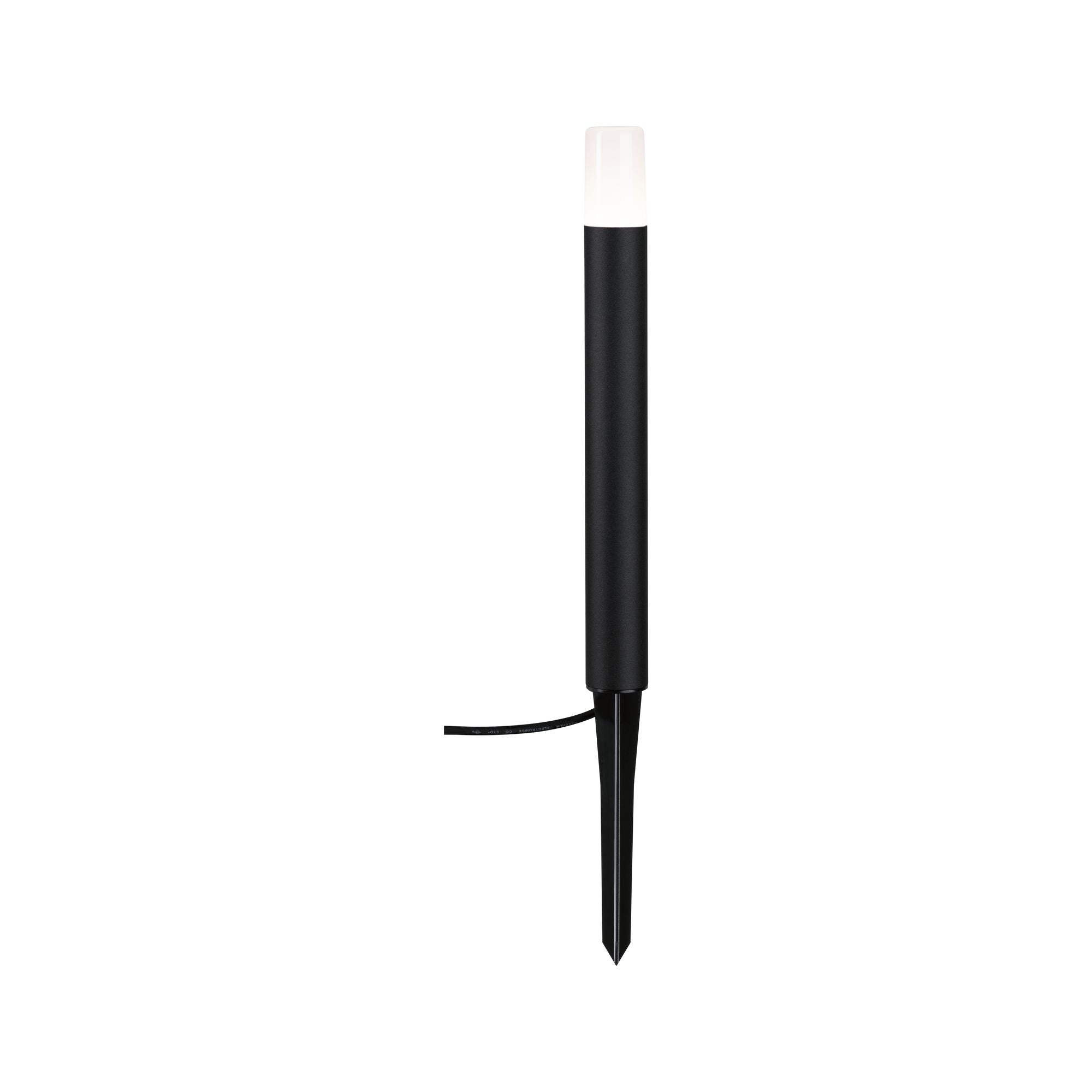 LED Pollerleuchte Flarea IP65 400mm 3000K 3,1W 280lm 230V Schwarz Aluminium - Paulmann - 94385