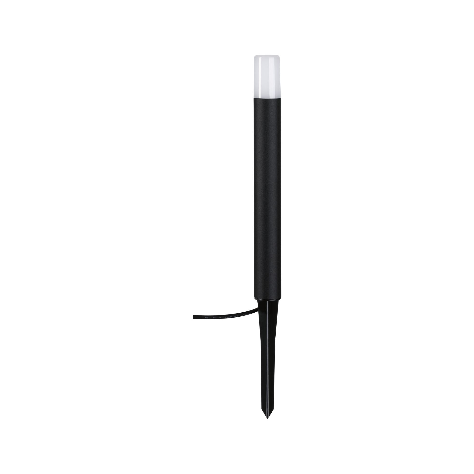 LED Pollerleuchte Flarea IP65 400mm 3000K 3,1W 280lm 230V Schwarz Aluminium - Paulmann - 94385