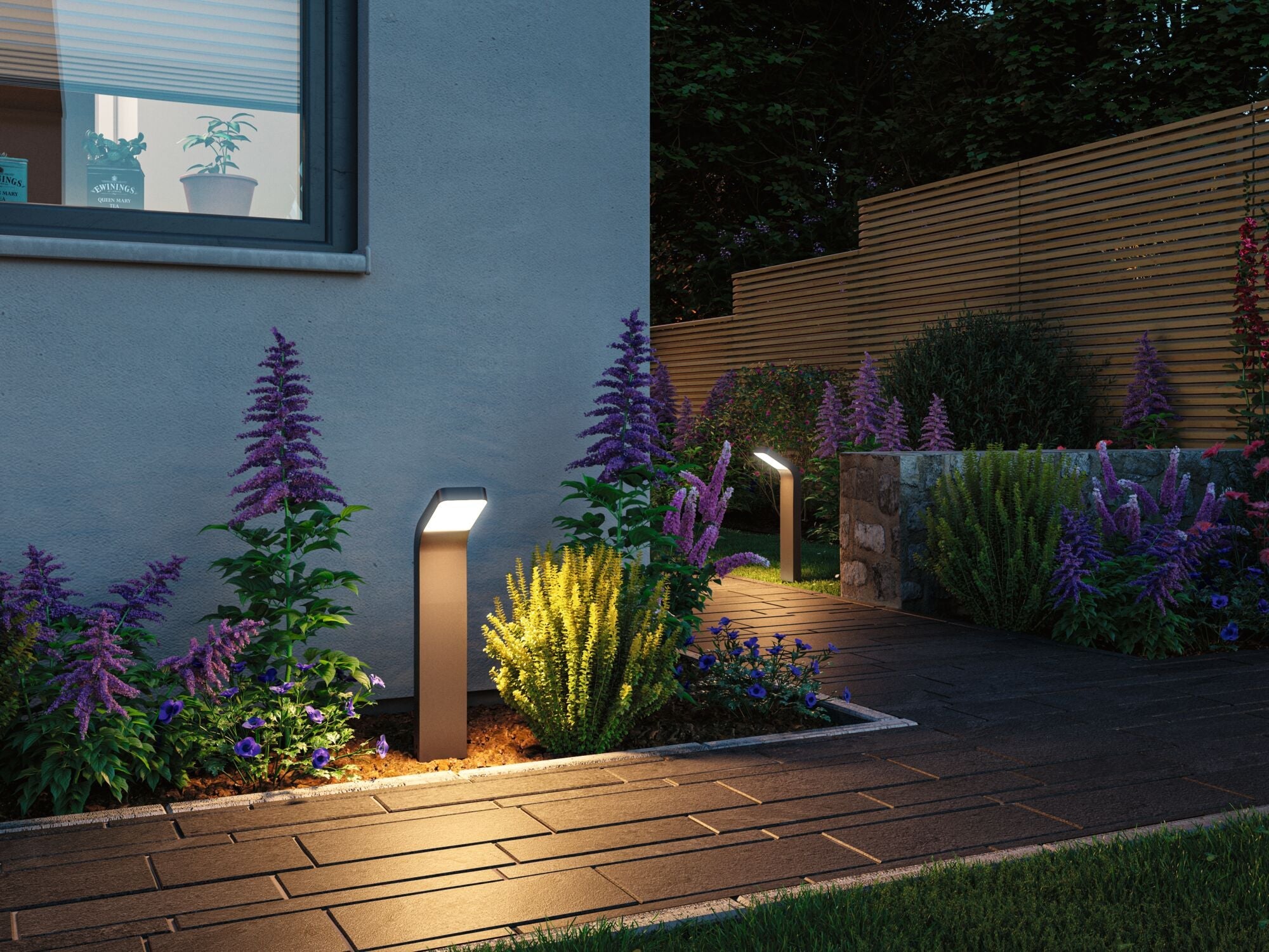 LED Pollerleuchte Kulma seewasserresistent IP44 500mm 3000K 7,5W 520lm 230V Anthrazit Aluminium - Paulmann - 94746