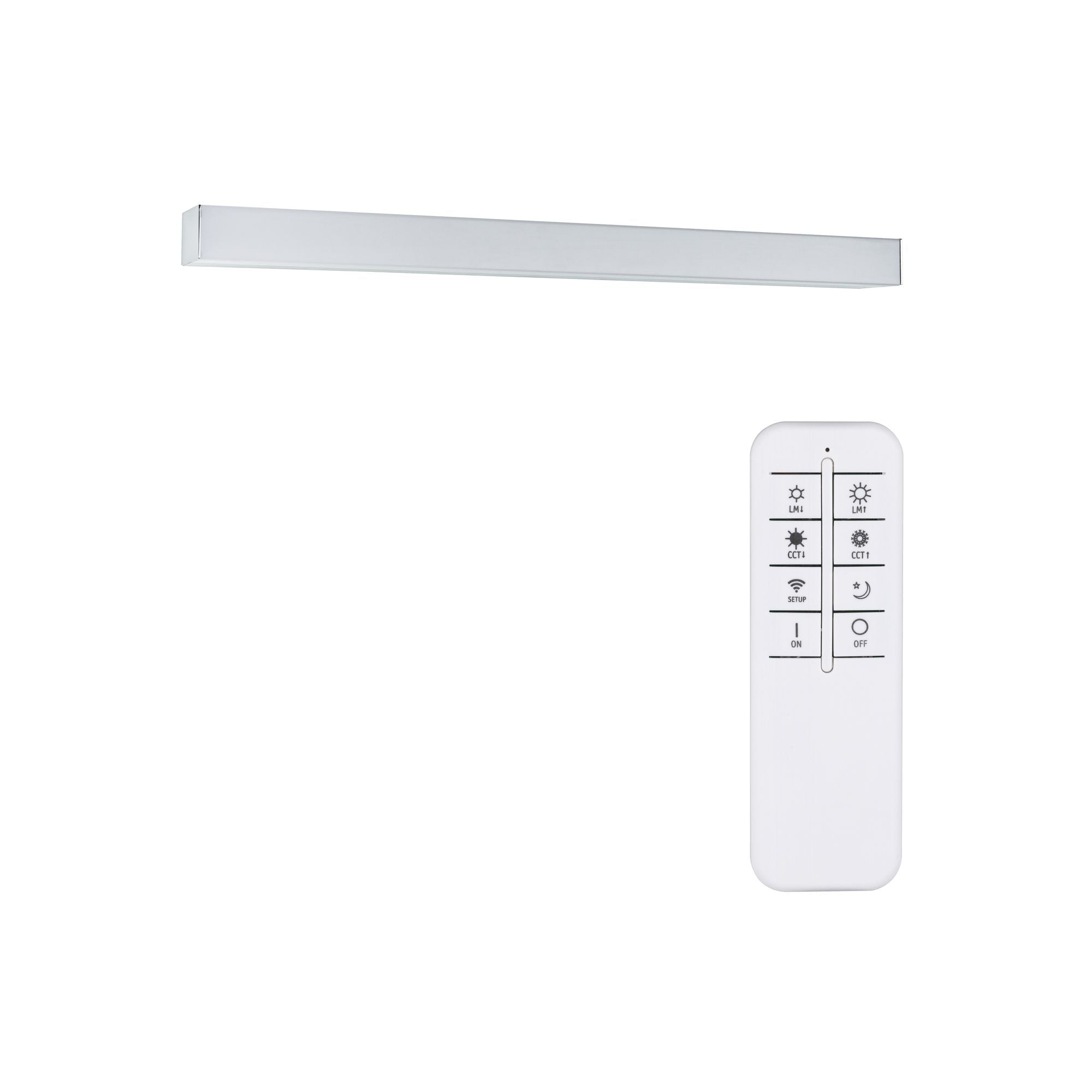LED Spiegelleuchte Tova IP44 Tunable White 600lm 230V 6,2W dimmbar Chrom/Weiß - Paulmann - 78944