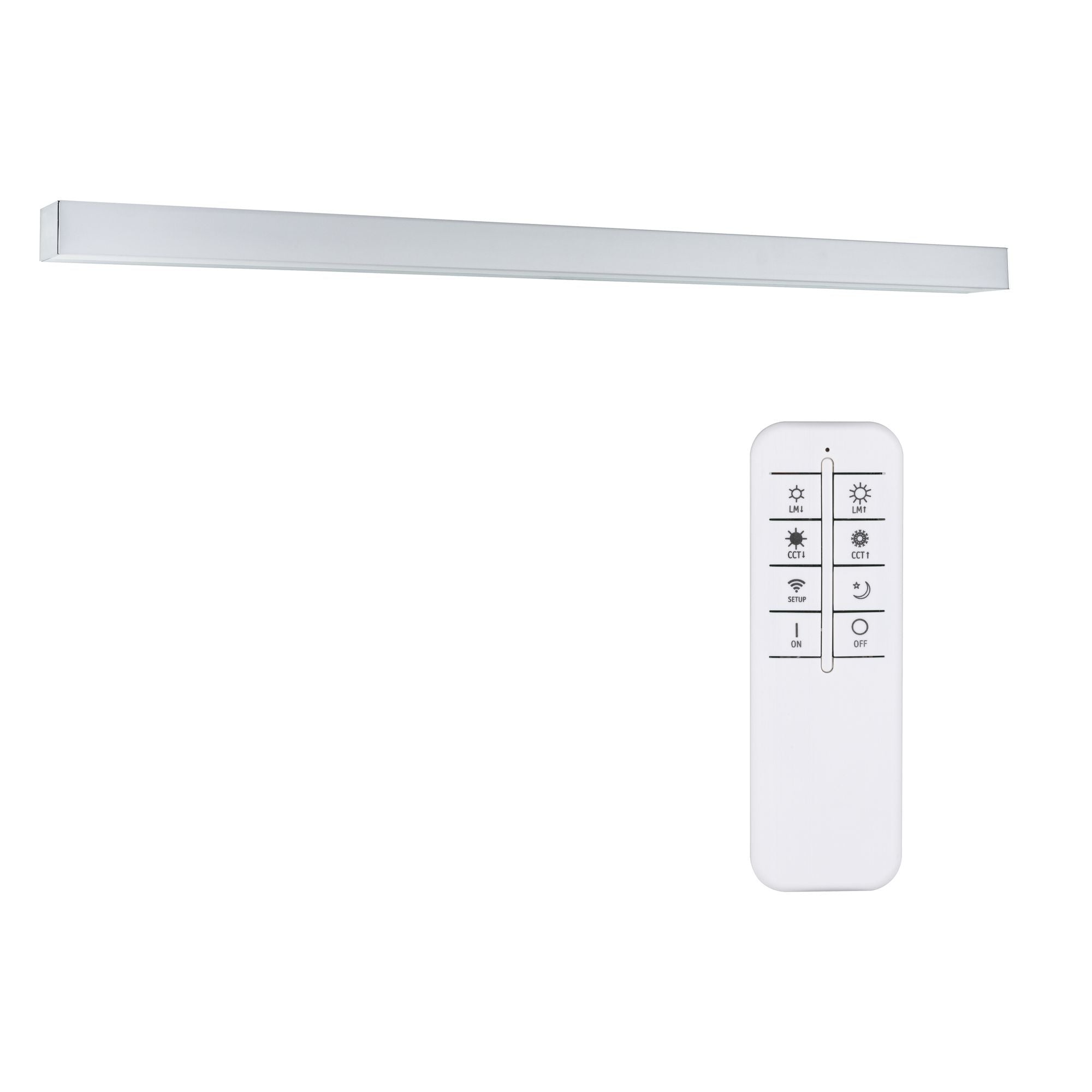LED Spiegelleuchte Tova IP44 Tunable White 800lm 230V 8,7W dimmbar Chrom/Weiß - Paulmann - 78945