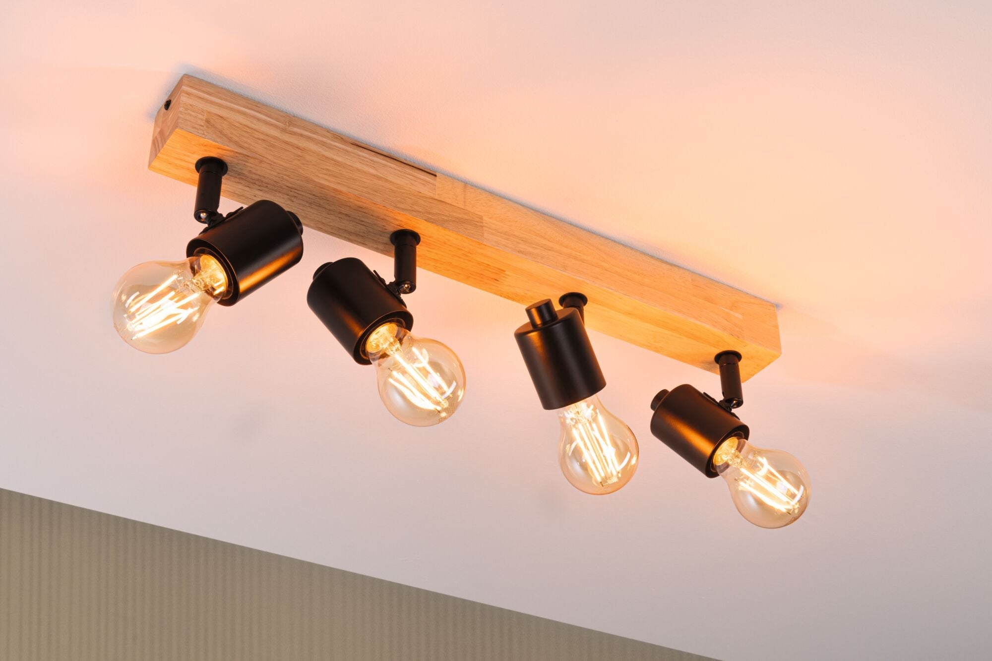 LED Spotlight Arvid E27 230V max. 4x20W dimmbar Schwarz - Paulmann - 66773