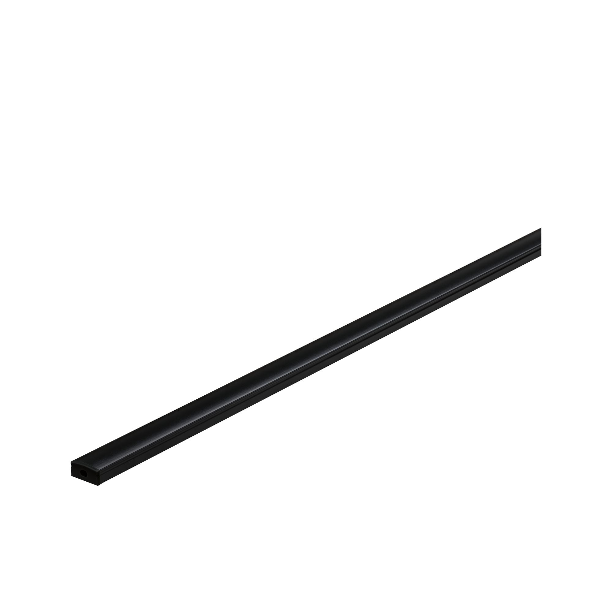 LED Strip Profil Base Schwarzer Diffusor 1m Schwarz - Paulmann - 70522