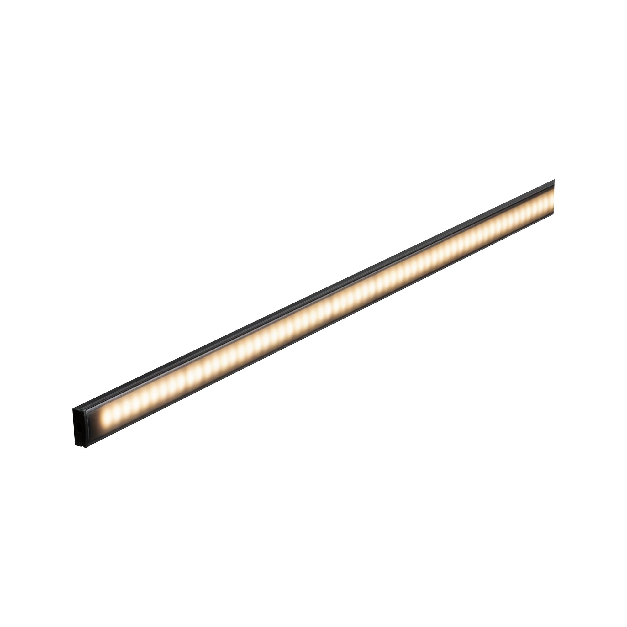 LED Strip Profil Base Schwarzer Diffusor 2m Schwarz - Paulmann - 70521