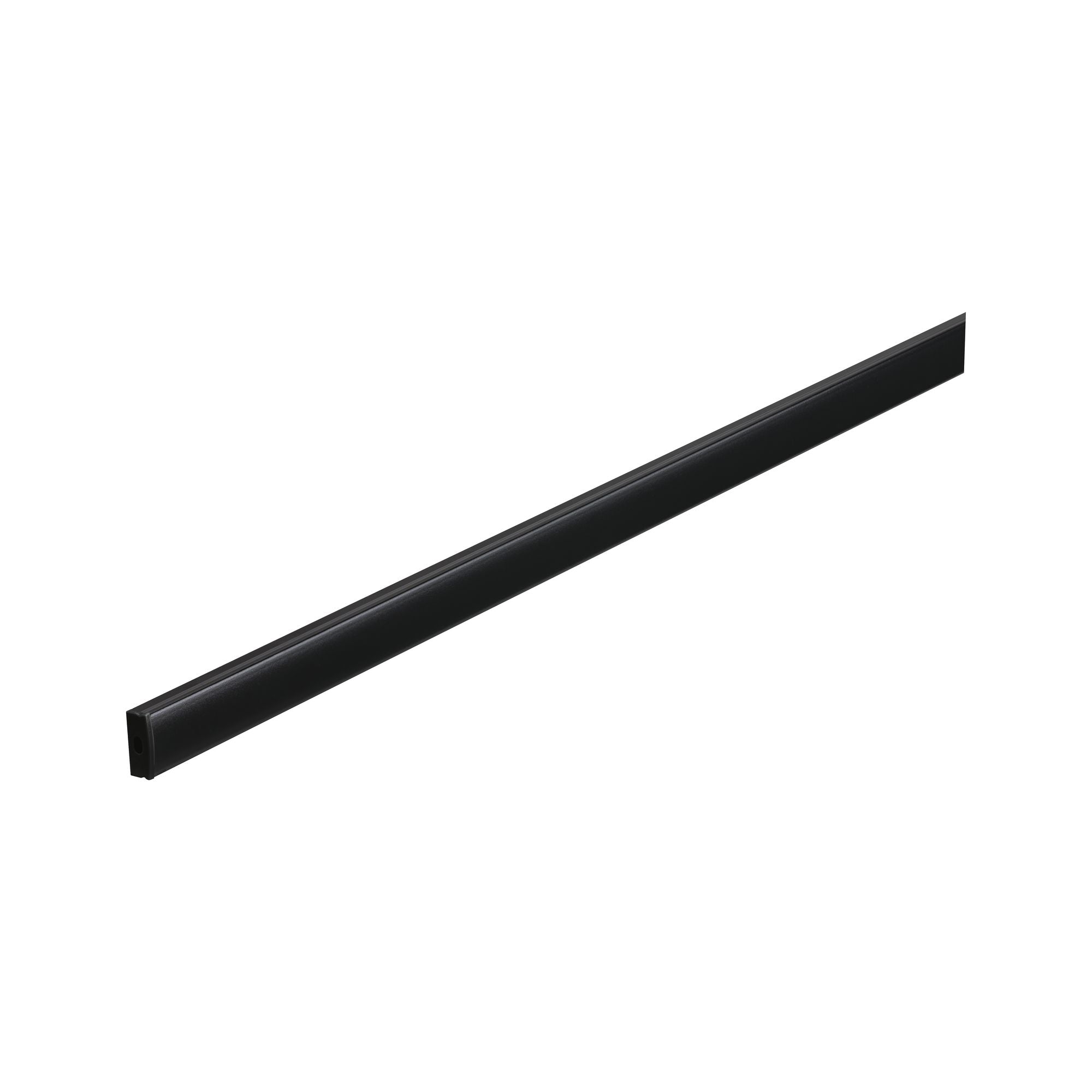 LED Strip Profil Base Schwarzer Diffusor 2m Schwarz - Paulmann - 70521