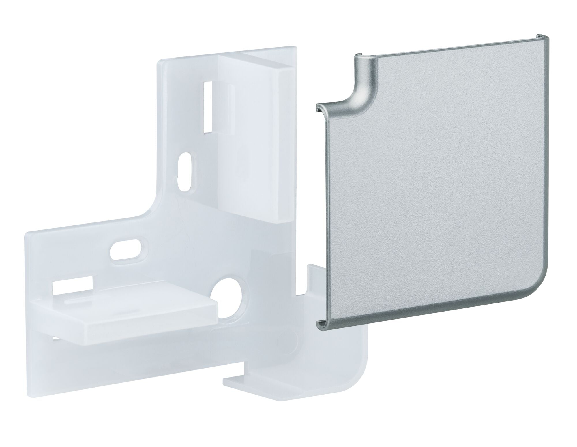 LED Strip Profil Duo 90° Corner 2er Pack Alu matt - Paulmann - 70453