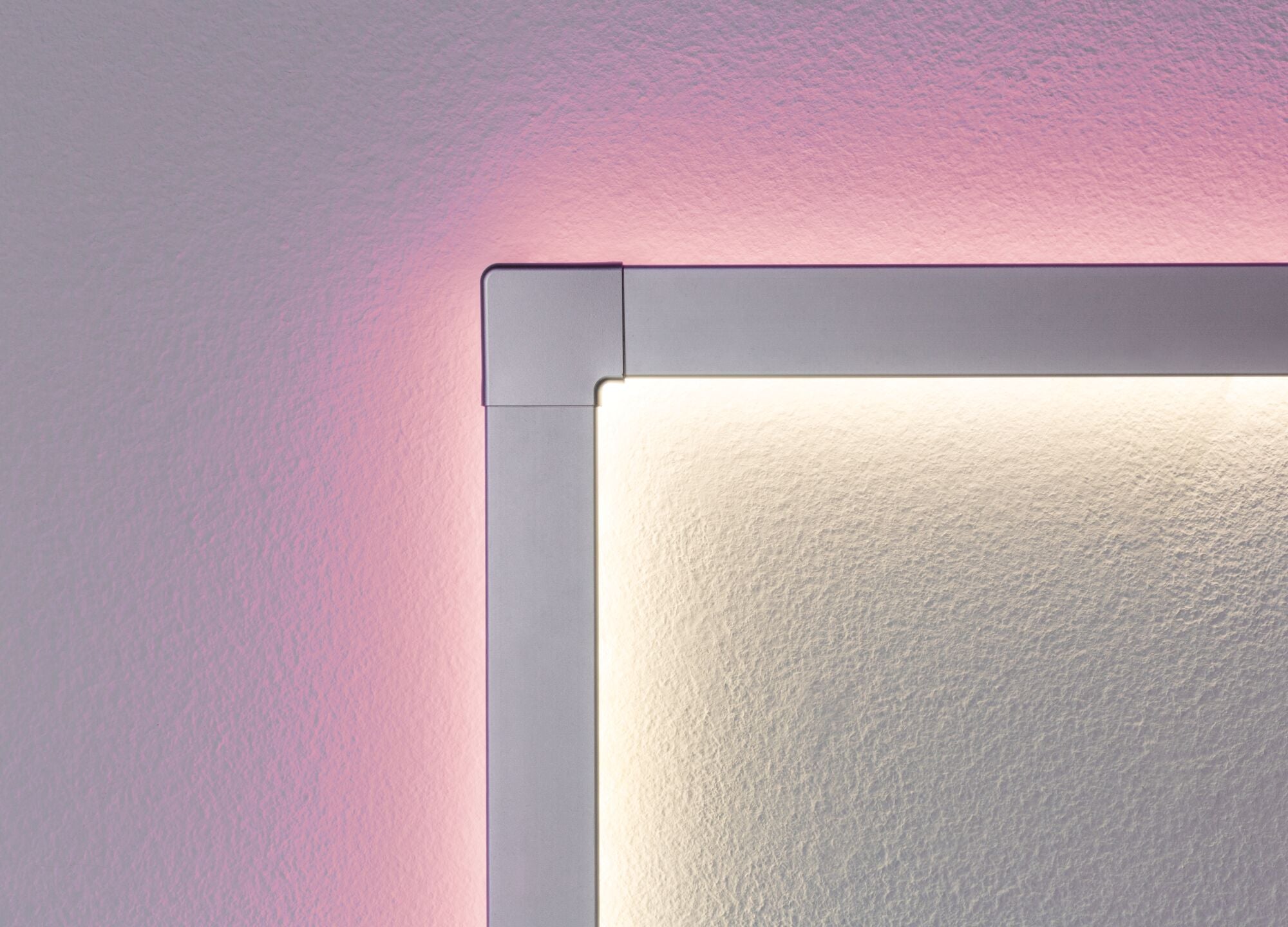 LED Strip Profil Duo 90° Corner 2er Pack Alu matt - Paulmann - 70453
