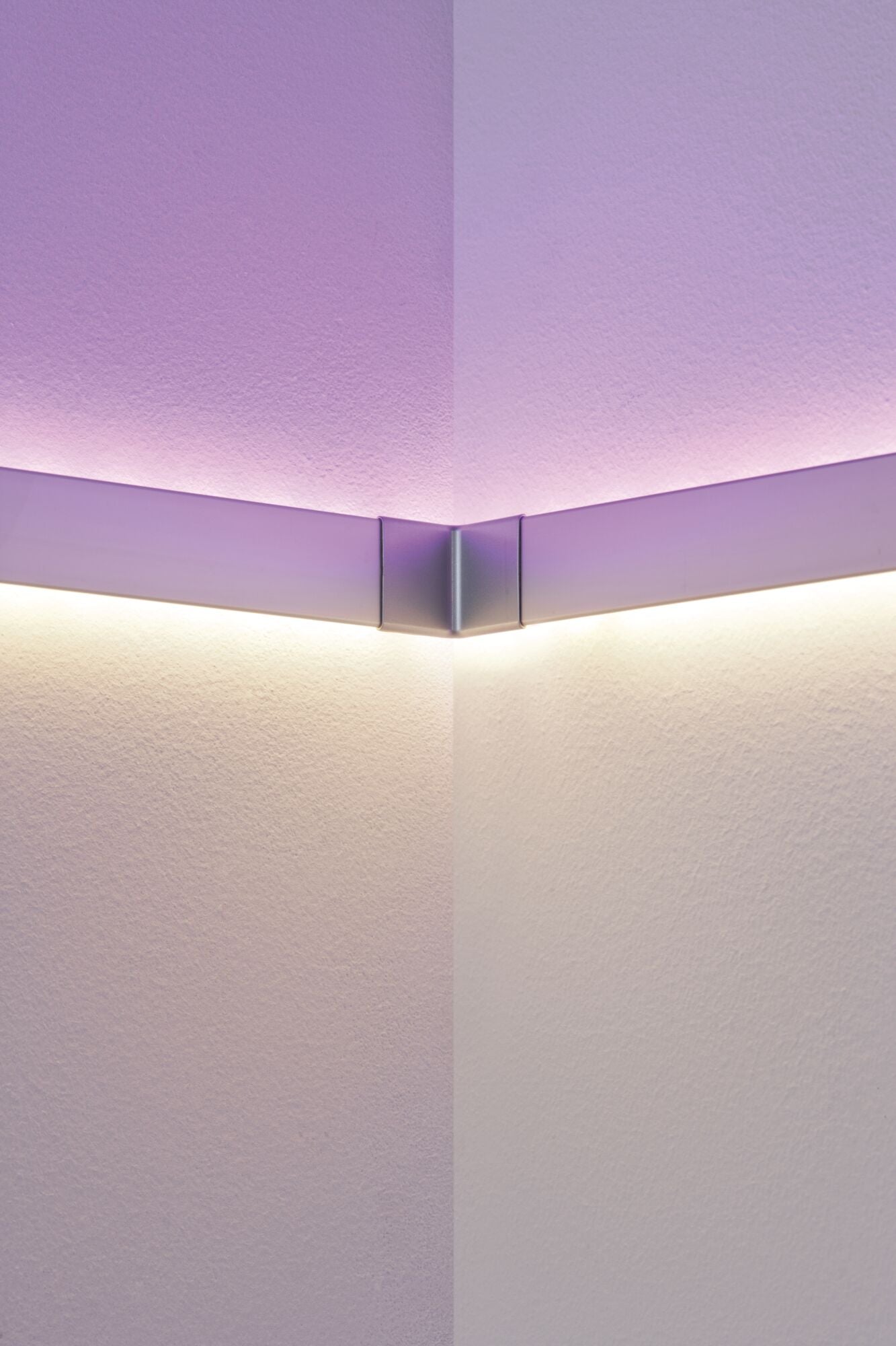 LED Strip Profil Duo Inside Corner 2er Pack Alu matt - Paulmann - 70272
