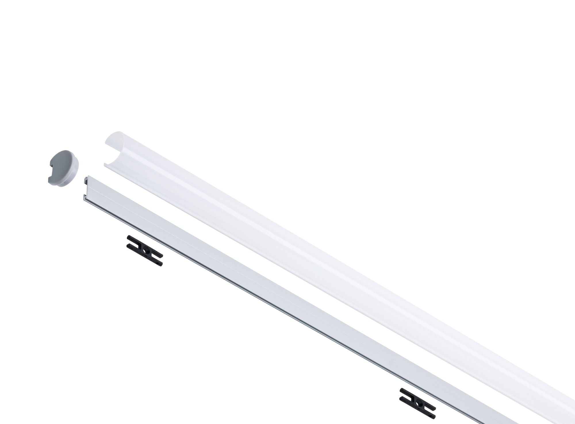 LED Strip Profil Tube 2m Alu eloxiert - Paulmann - 70560