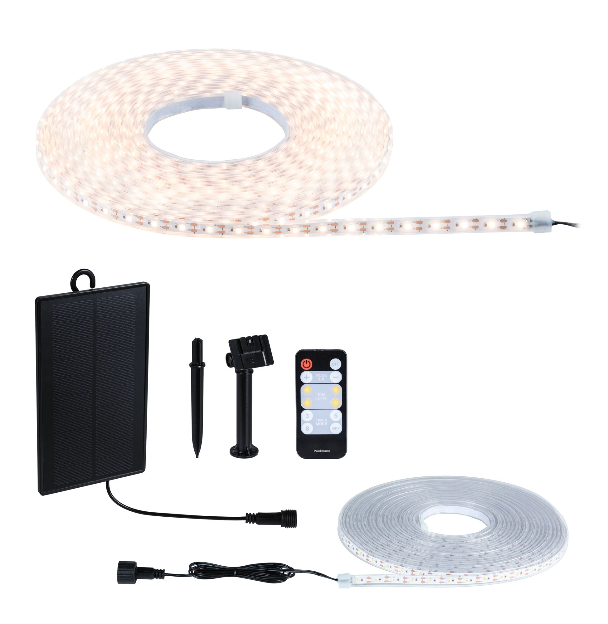 LED Stripe LED Stripe inkl. Fernbedienung 10m IP44 3,2W 28lm/m 60 LEDs/m 3000K - Paulmann - 71195