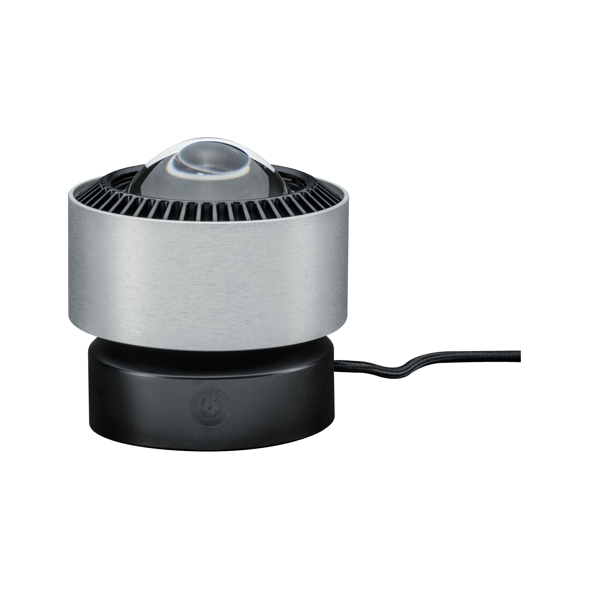 LED Tischleuchte Aldan 2700K 200lm 3,5W Schwarz/Alu gebürstet - Paulmann - 79718