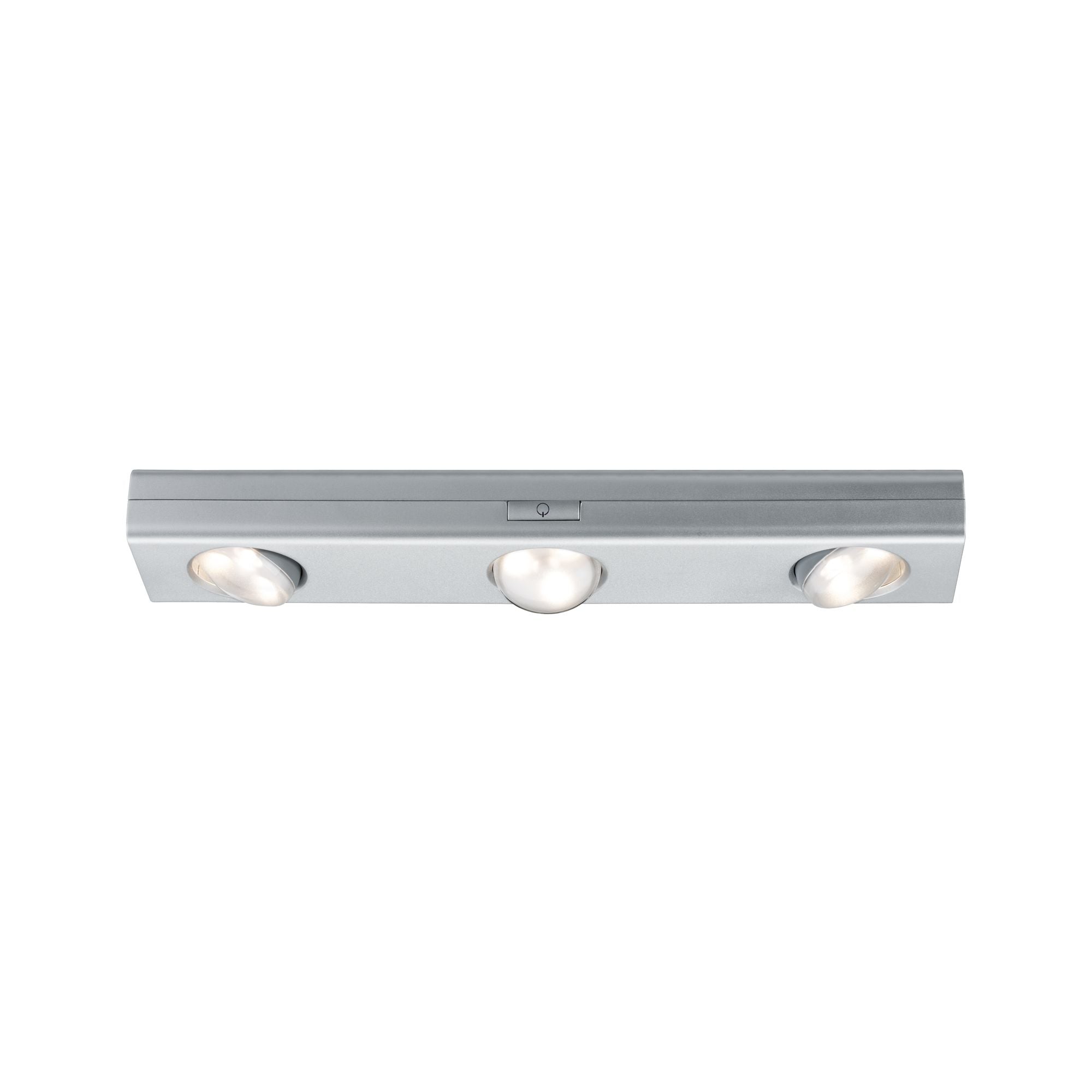 LED Unterschrankleuchte Jiggle inkl. Schalter 300x60mm 3x22lm 3000K dimmbar Chrom matt - Paulmann - 70635