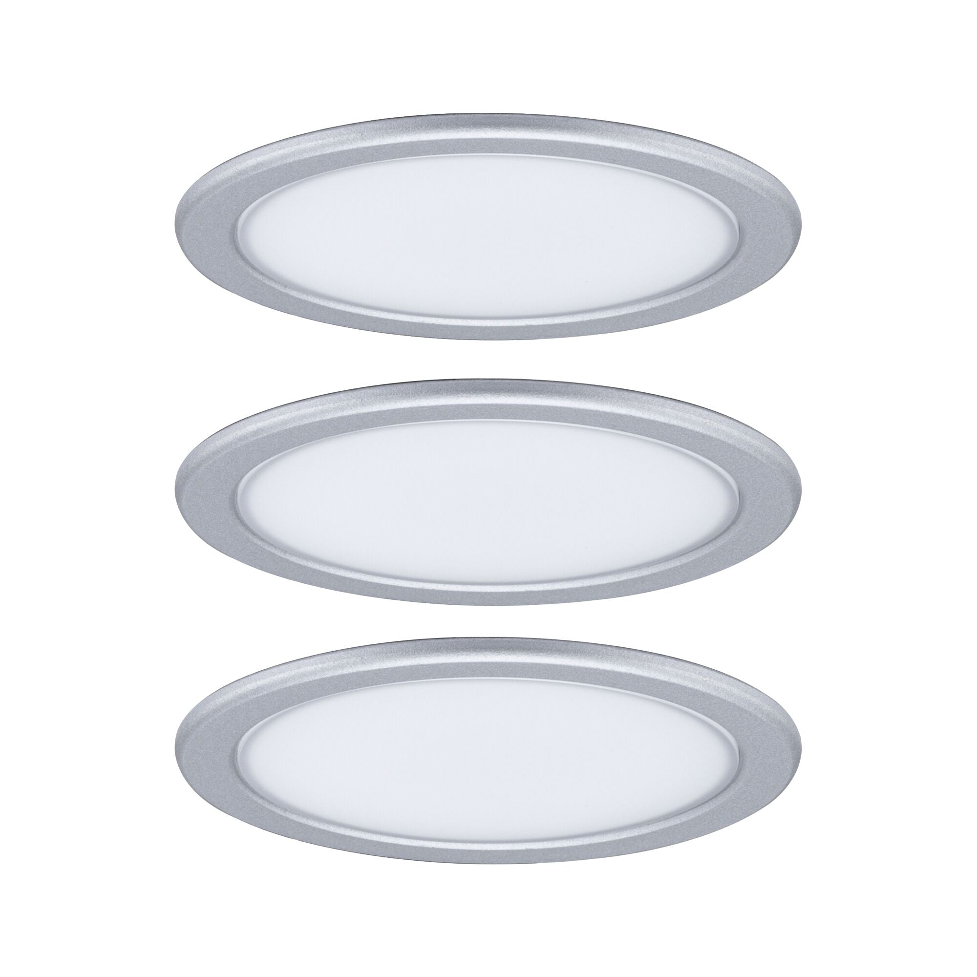 LED Unterschrankleuchte Pukk 3x3,5W 65mm 3x210lm 230V rund Chrom matt - Paulmann - 93092