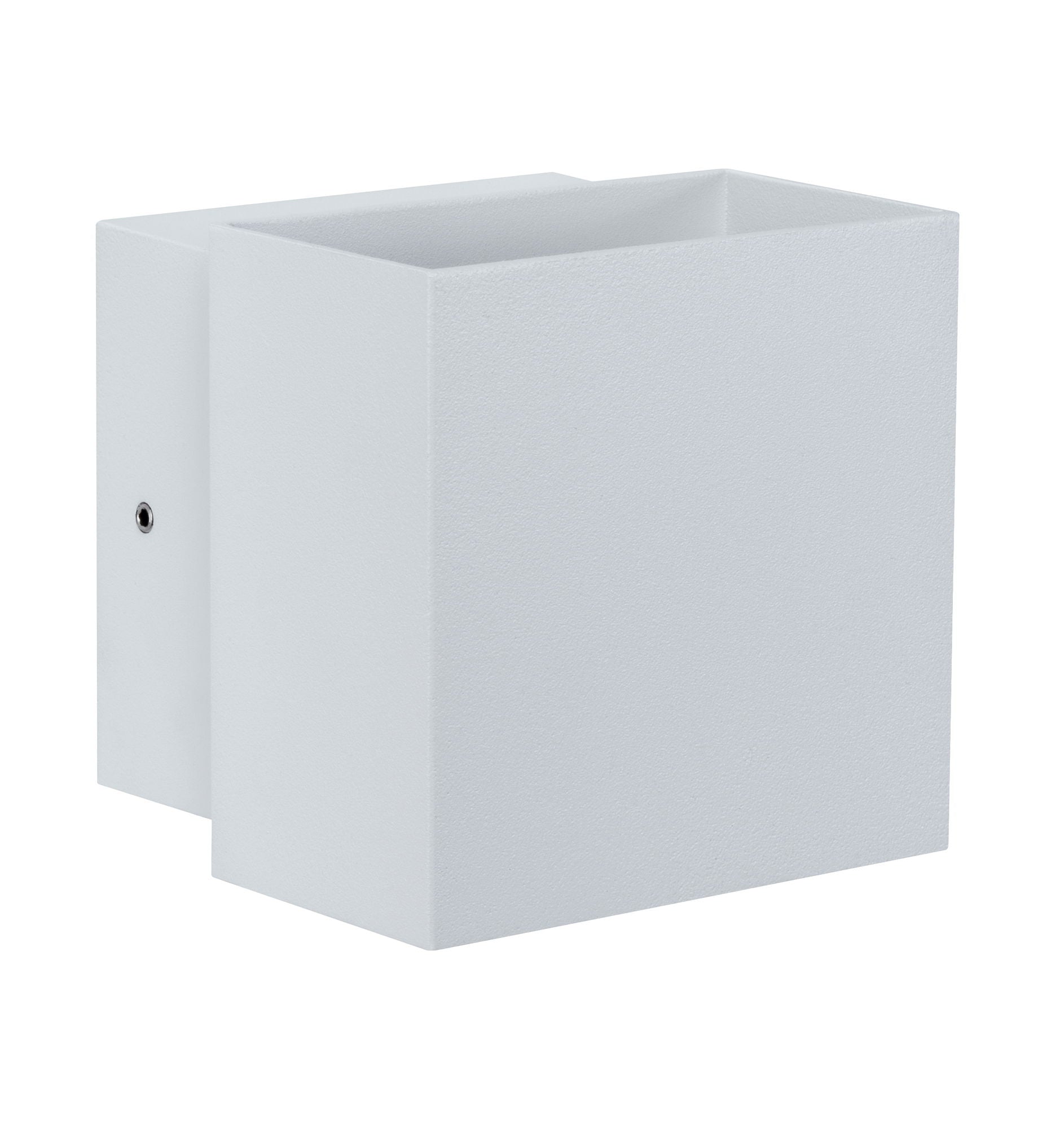LED Wandleuchte Cybo IP65 eckig 100x100mm 2700K 2x3,5W 355lm / 355lm 230V Weiß Aluminium - Paulmann - 18003