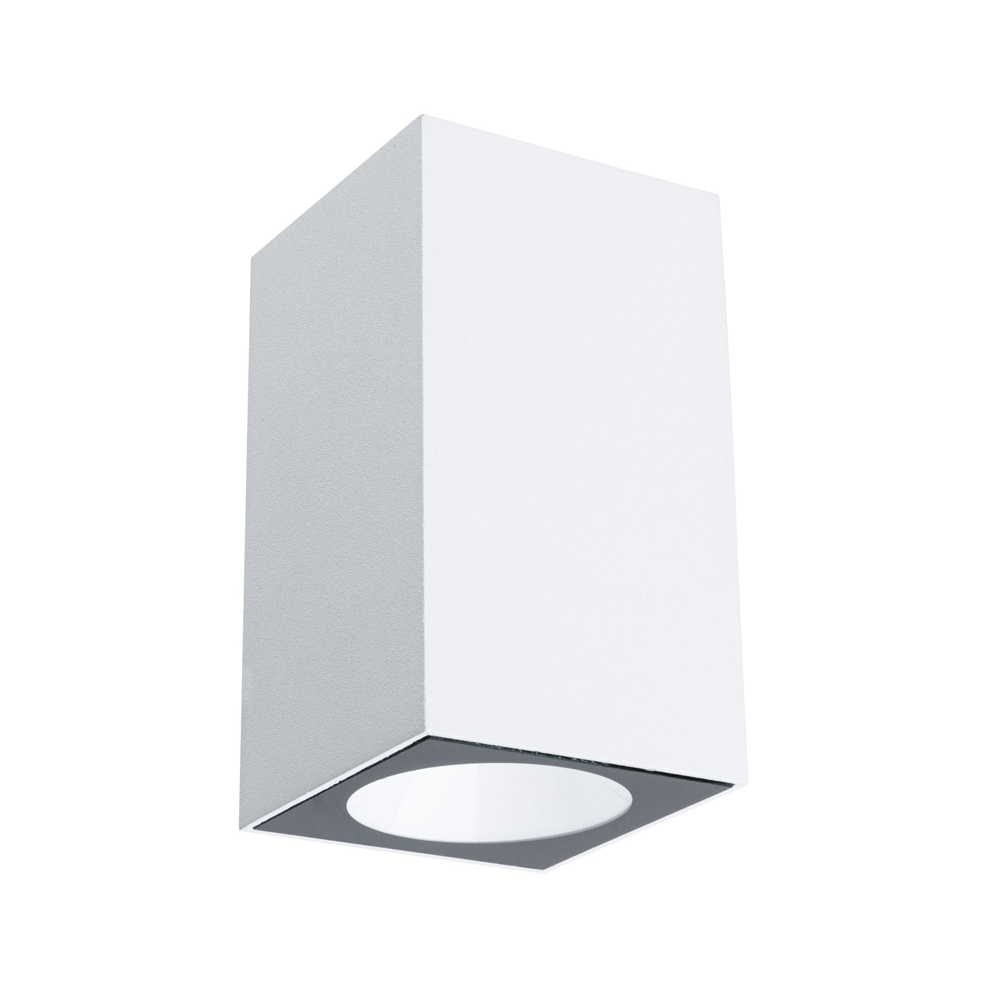 LED Wandleuchte Flame IP44 eckig 58x75mm 3000K 3,8W 320lm 230V Weiß Aluminium - Paulmann - 94329