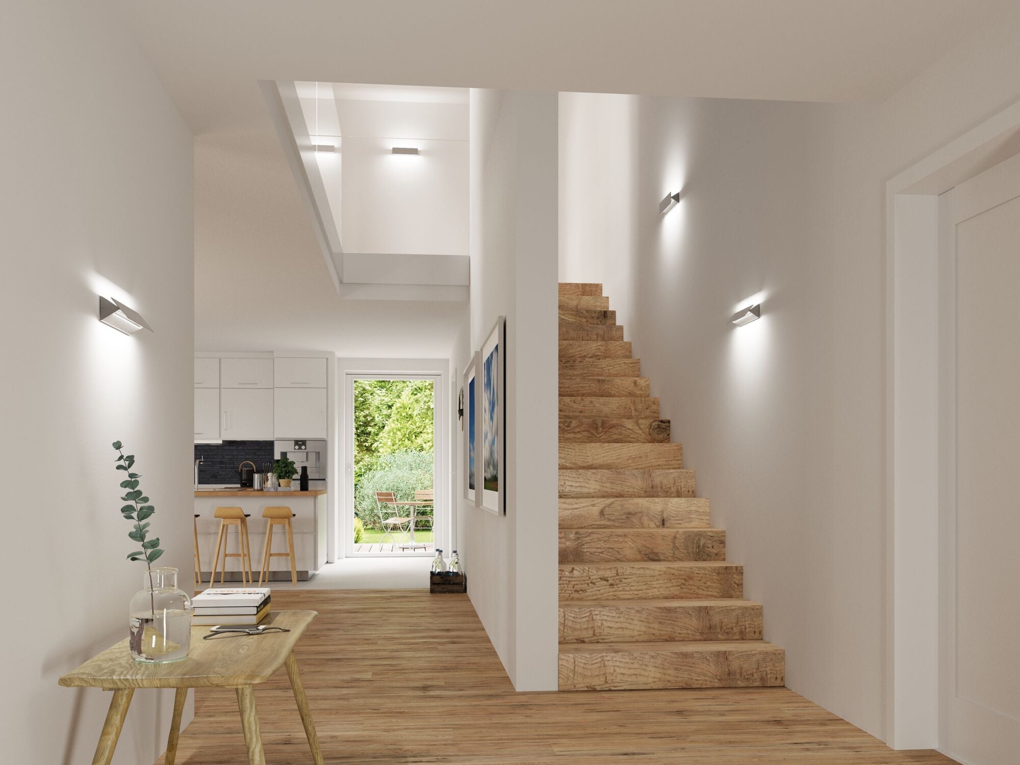LED Wandleuchte Katla 2700K 340lm 230V 7W Alu gebürstet - Paulmann - 79513
