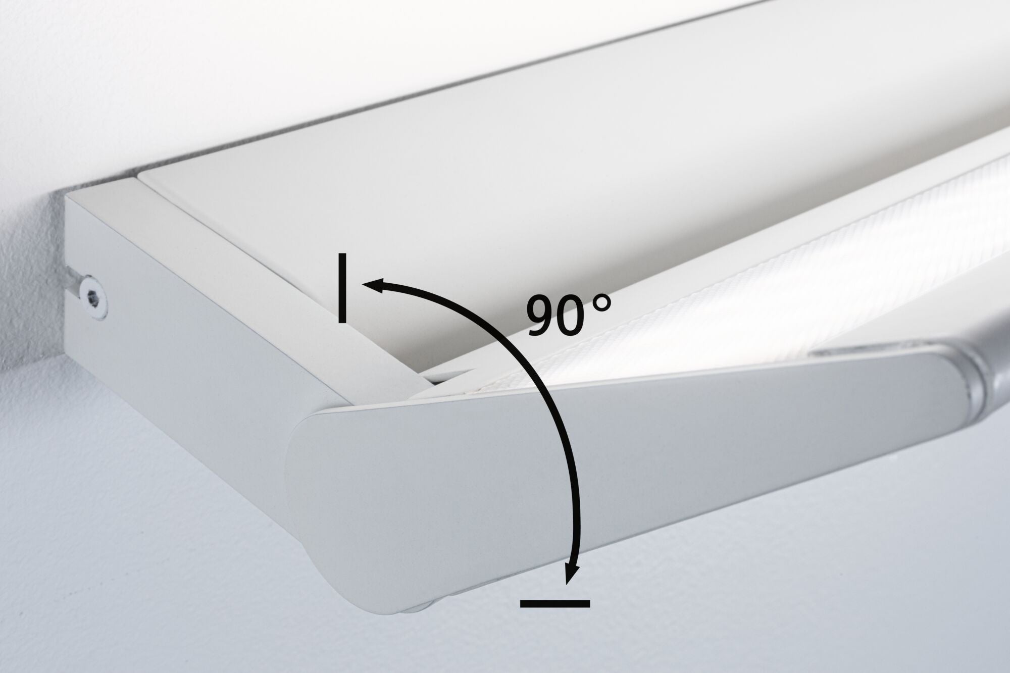 LED Wandleuchte Ranva Tunable White 1400lm / 210lm 230V 13W dimmbar Weiß matt - Paulmann - 79508