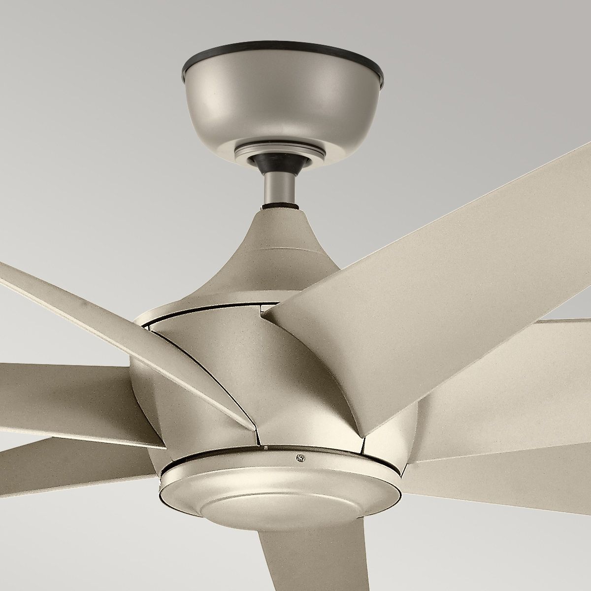 Lehr - 80 Zoll / 203 cm Ventilator - Antikes Satinsilber - Elsteadlighting - KLF - LEHR - 80 - AS