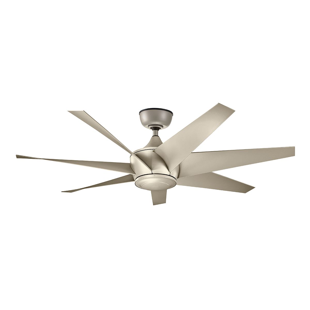 Lehr II - 54 Zoll / 137 cm Ventilator - Antikes Satinsilber - Elsteadlighting - KLF - LEHR2 - 54 - AS