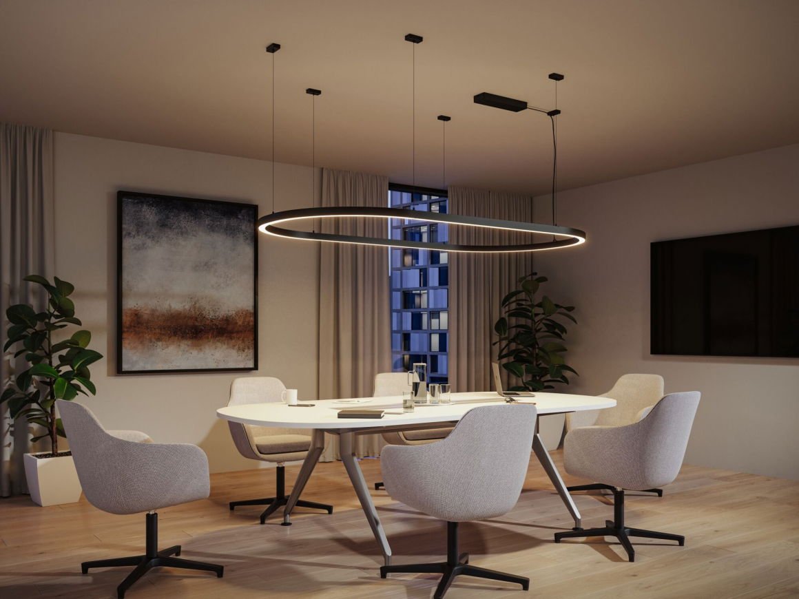 Linion Einspeisekabel Schwarz 1,75m - Paulmann - 98189